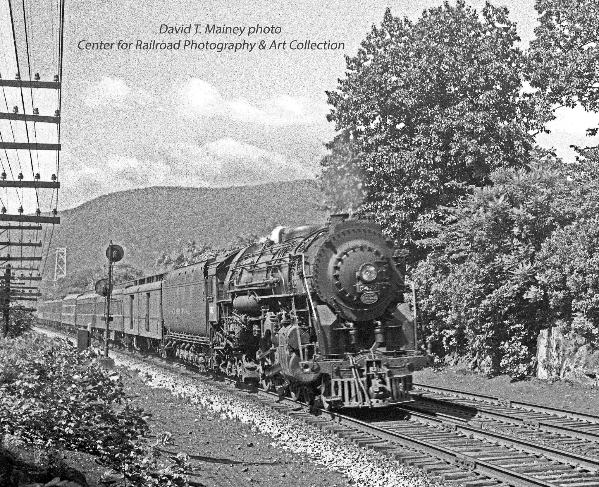 Train 95 in Manitou, NY on 7/20/1951