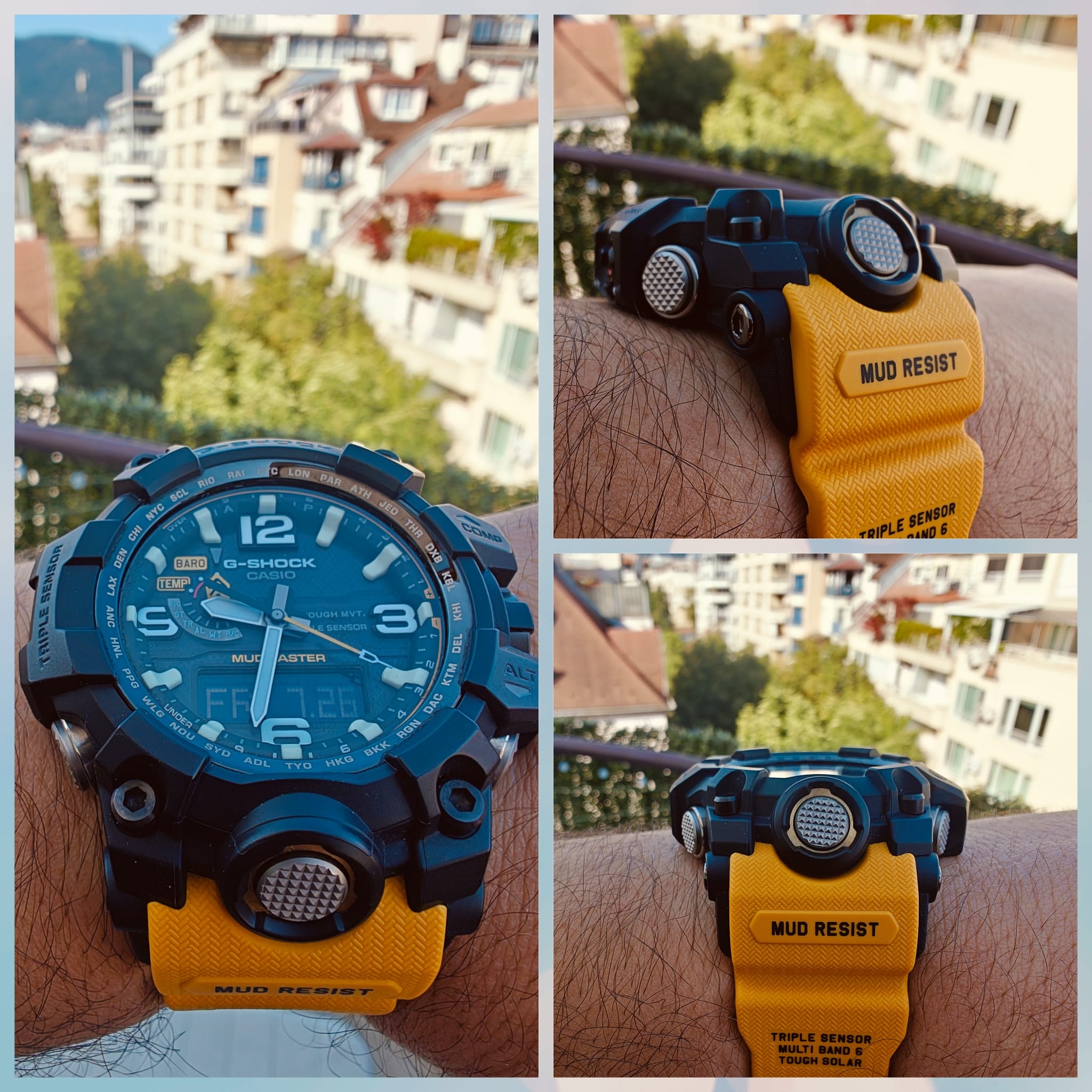 Good morning from ?? New day, New Strap for my GWG-B1000 :)