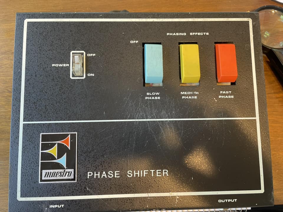 Restoration of Vintage 1970s Phase Shifter Music Instrument Effect Box