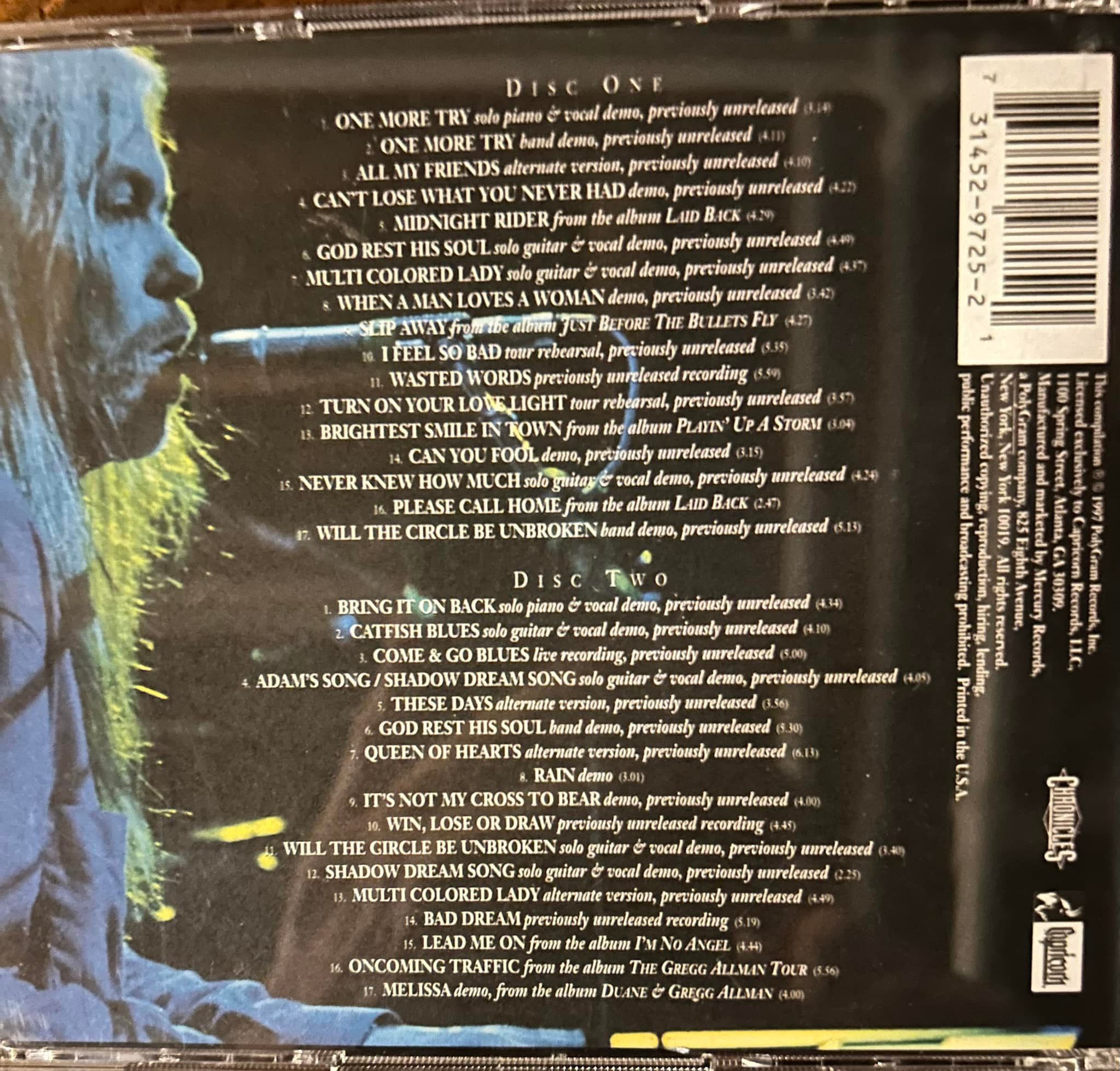 Gregg Allman - One More Try - An Anthology (2xCD) CD2 