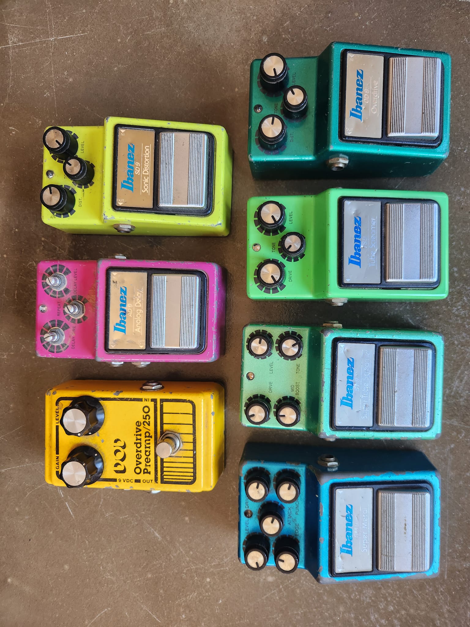 Ibanez Soundtank pedal collection completed