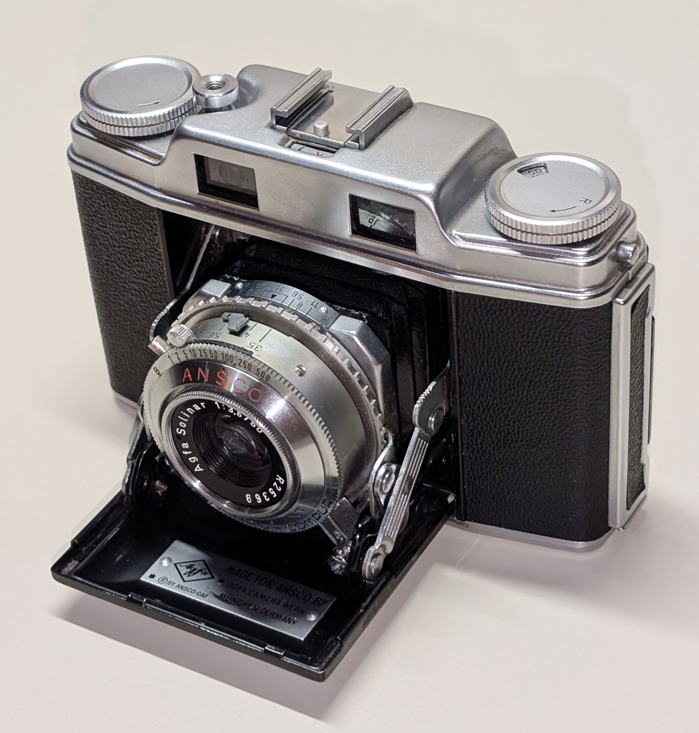 Agfa folding camera for Ansco ReadySet