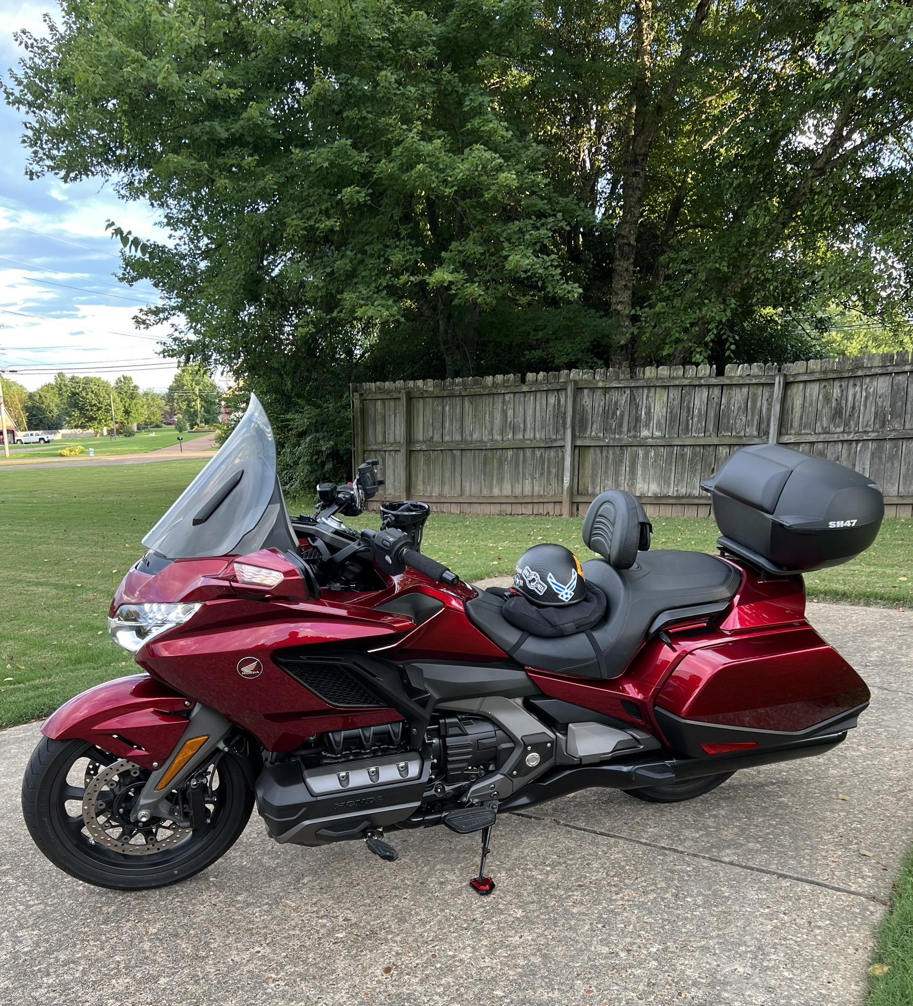 Shad sh47 review on goldwing