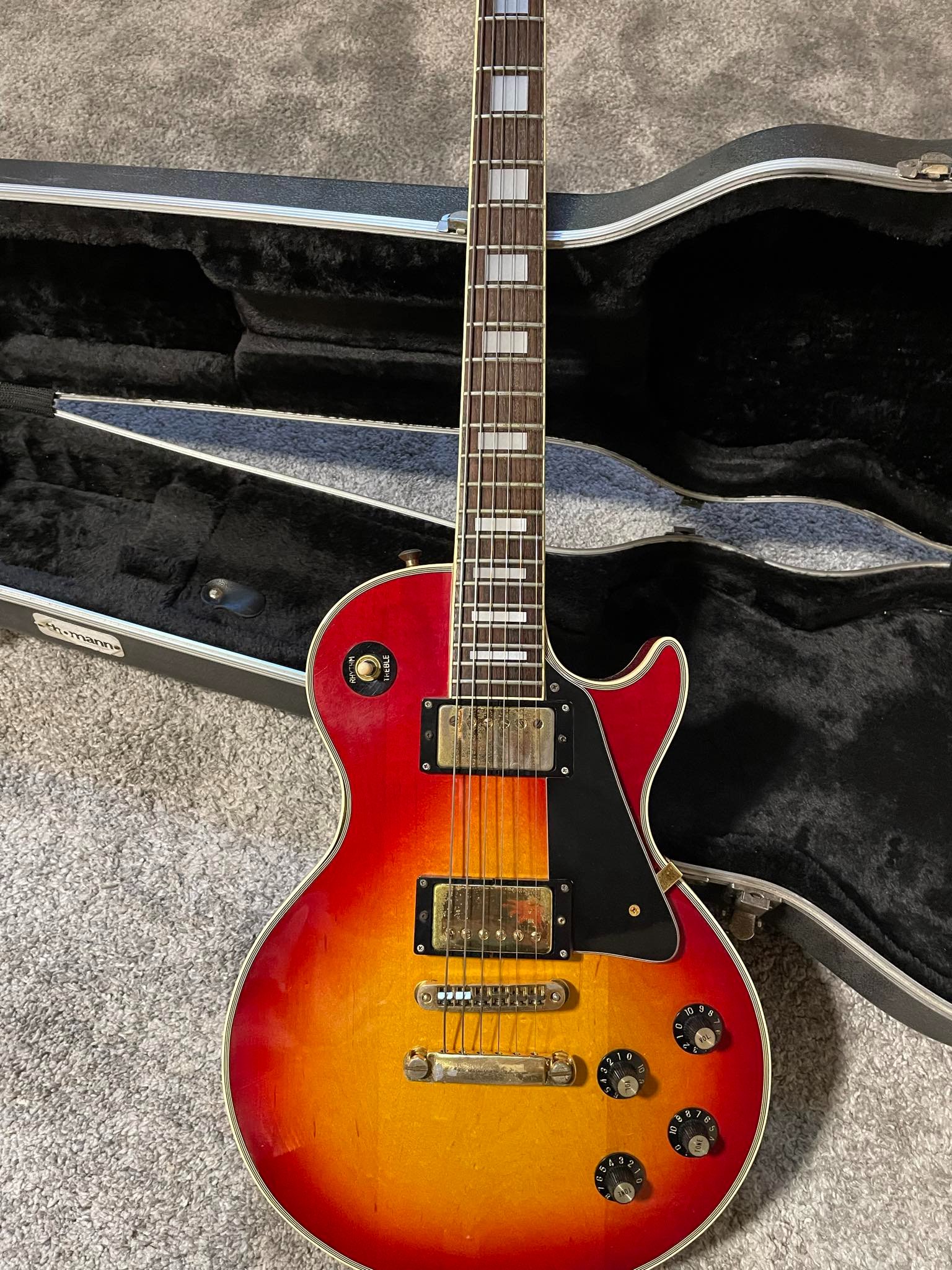 1978 Greco TE-500 Thinline Guitar with Maxon WRHB Pickups