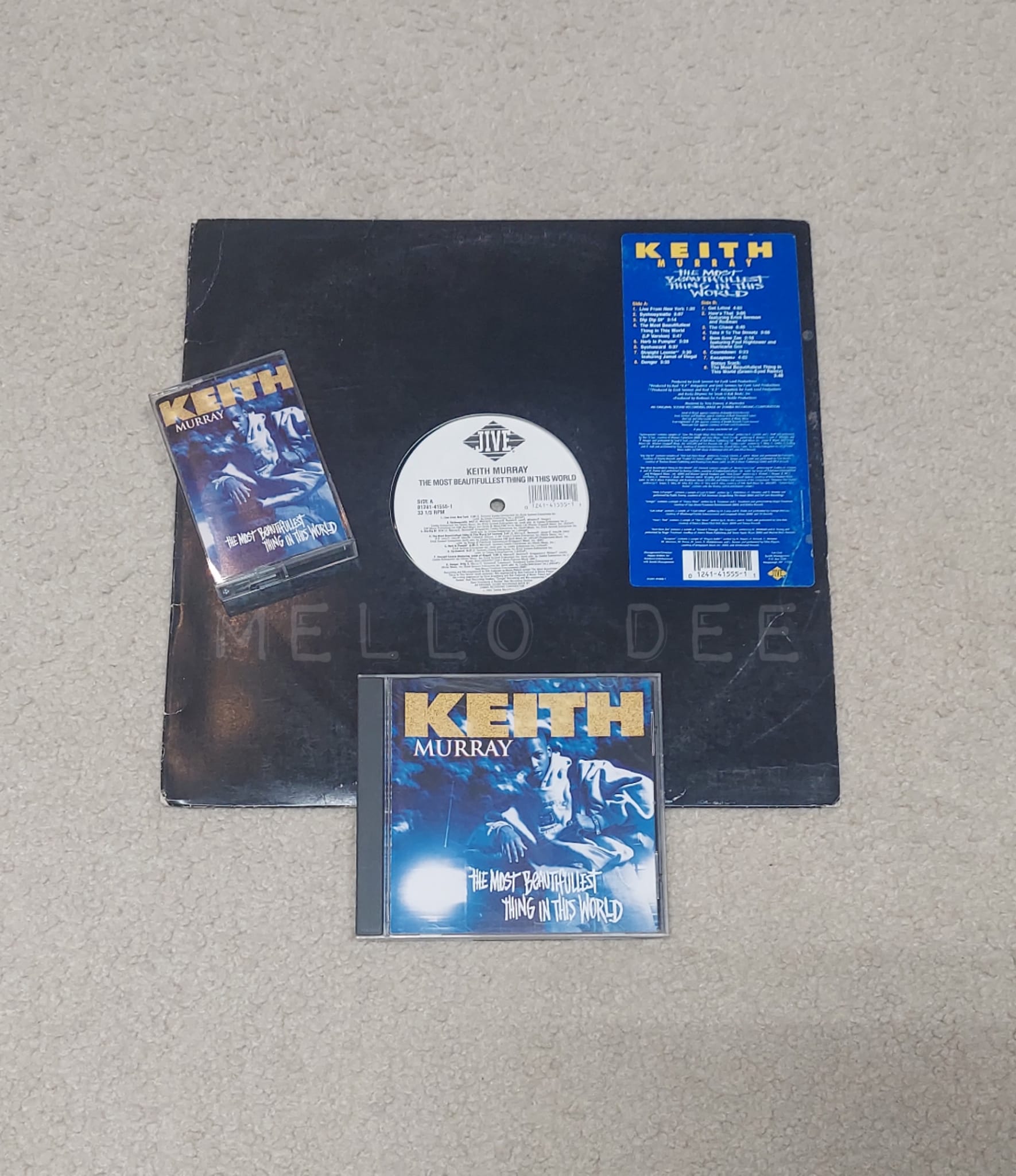 KEITH MURRAY 1st アルバム オリジナル盤 Keith Murray's debut album The Most Beautifullest Thing in This World