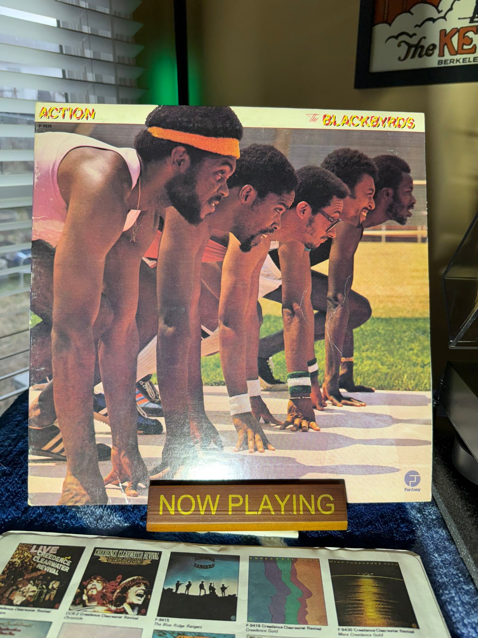 The Blackbyrds' 1977 album Action on Fantasy