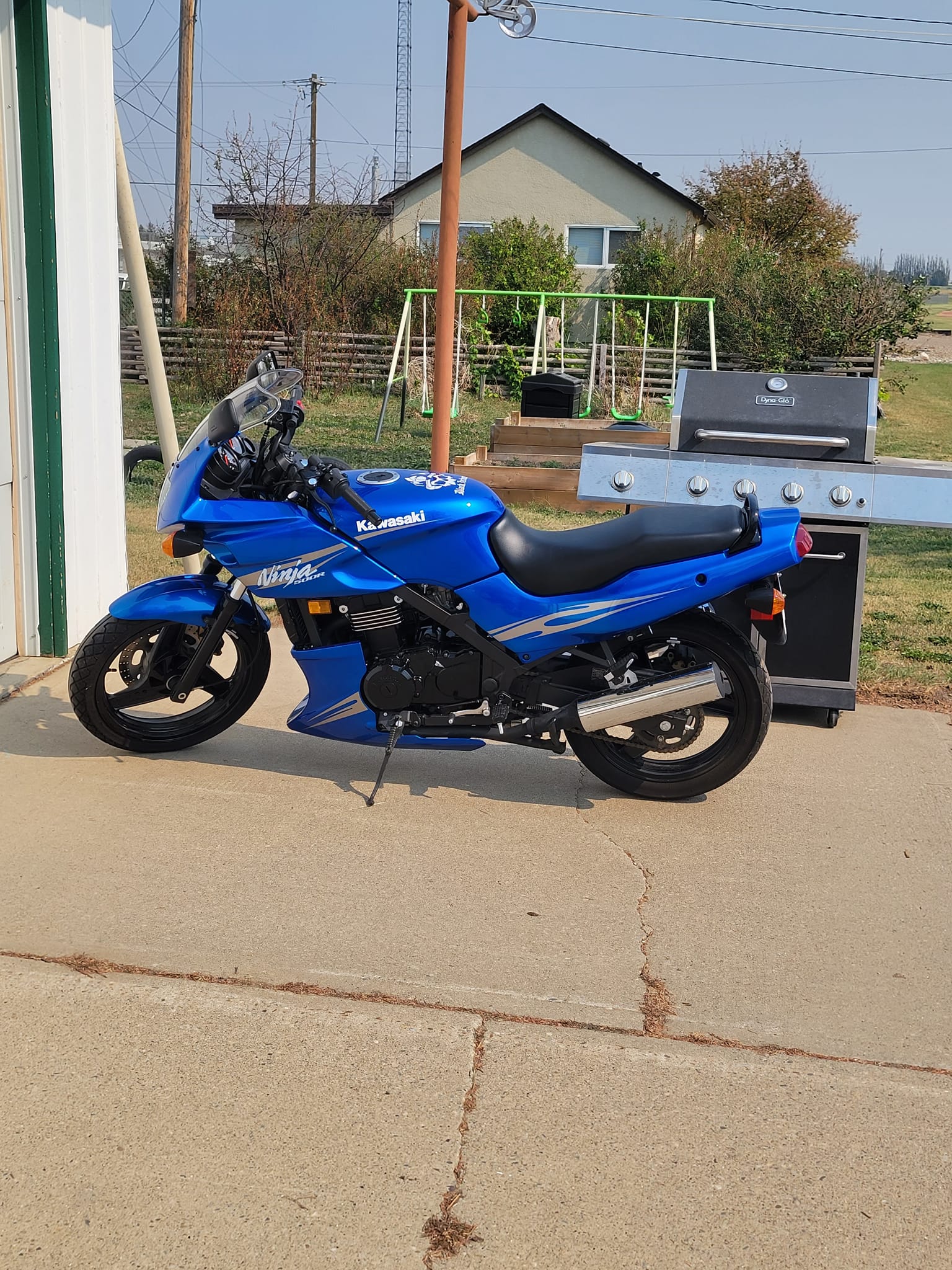 My new bike comes home in two weeks! Kawasaki Ninja 500r with only