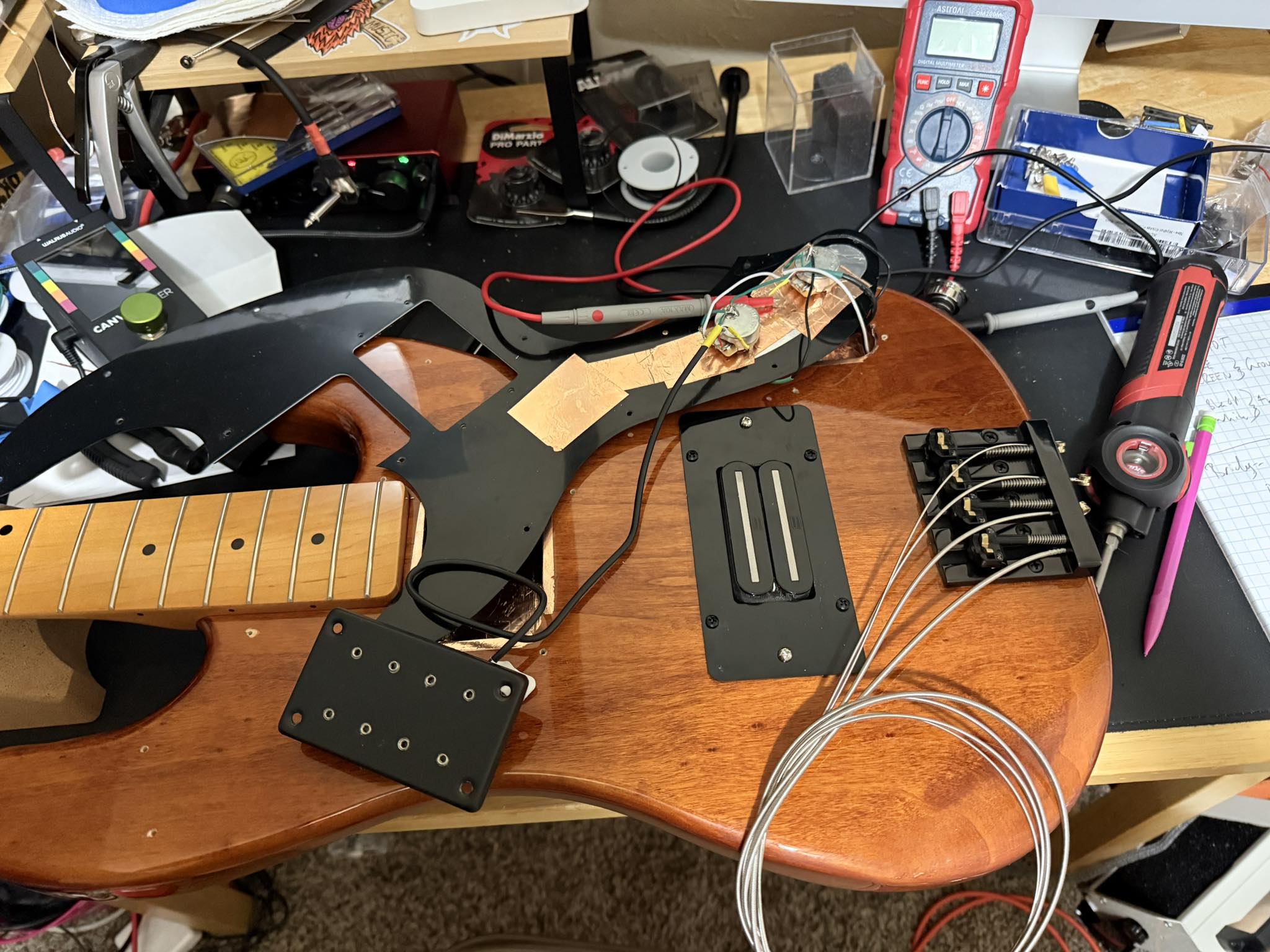 Upgraded 2000 BBN4III with DiMarzio DP123 pickups
