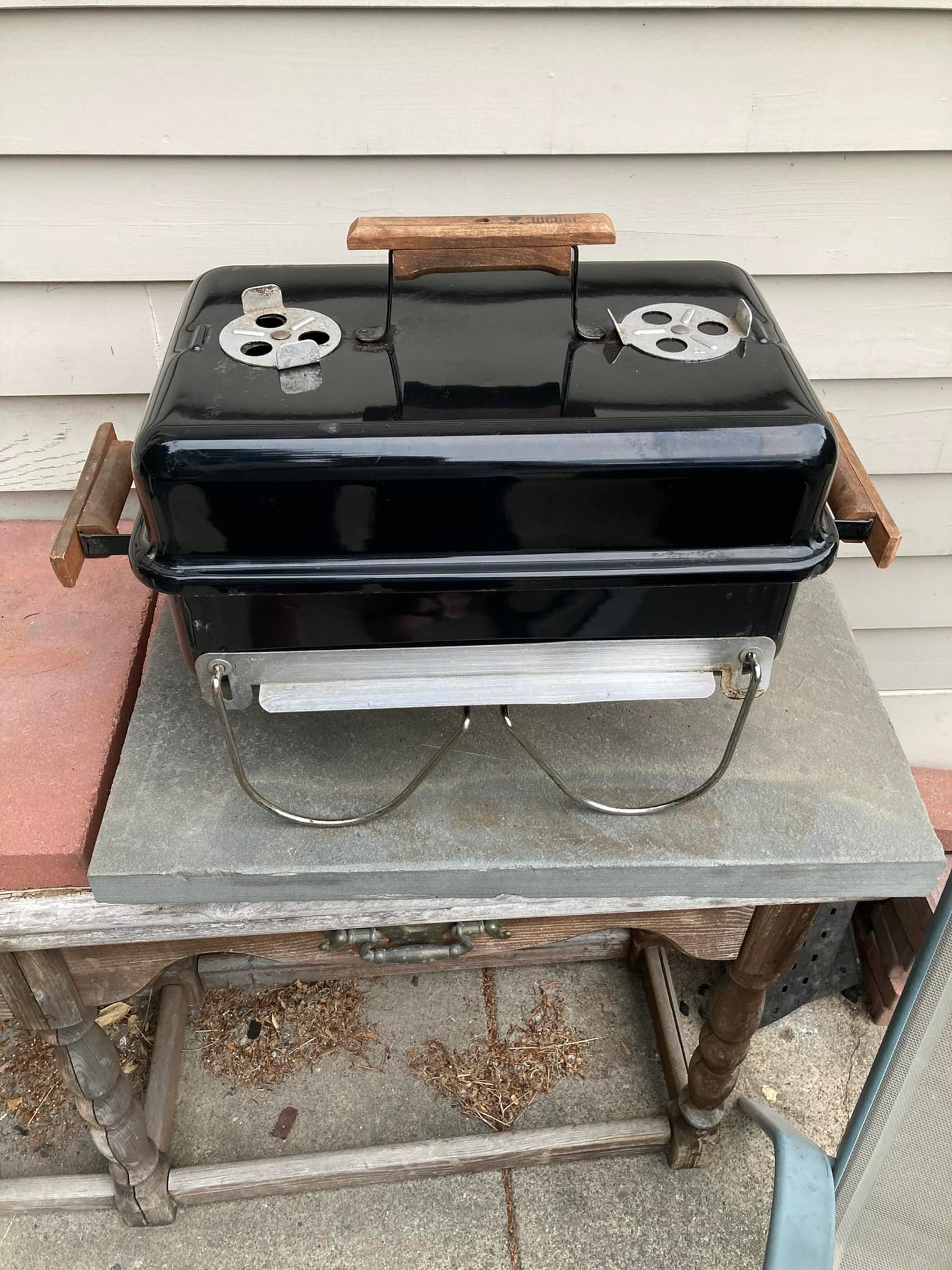 Weber Go-Anywhere Grill Vintage 1993 Purchase