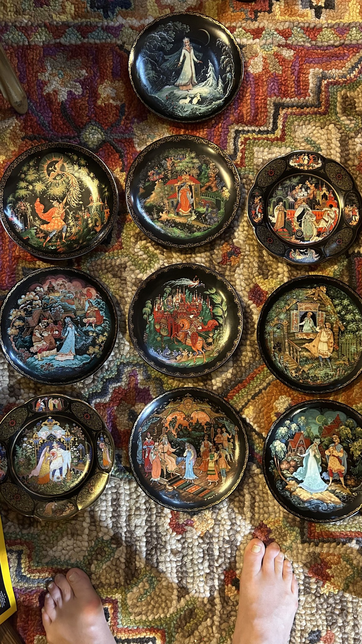 Limited-edition Heinrich collector plates from Boris Zvorykin's