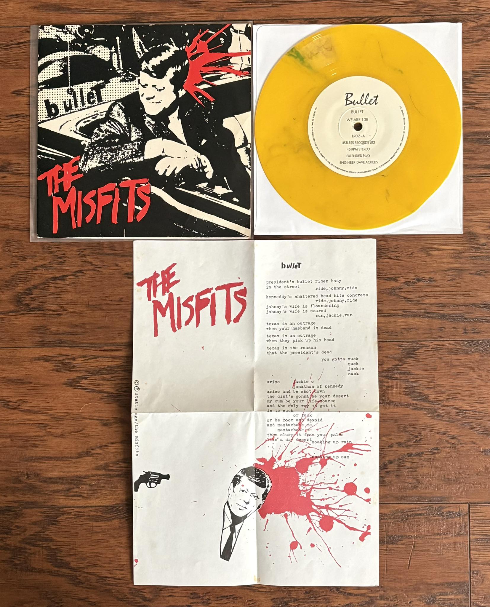 Rare Misfits bootleg records found