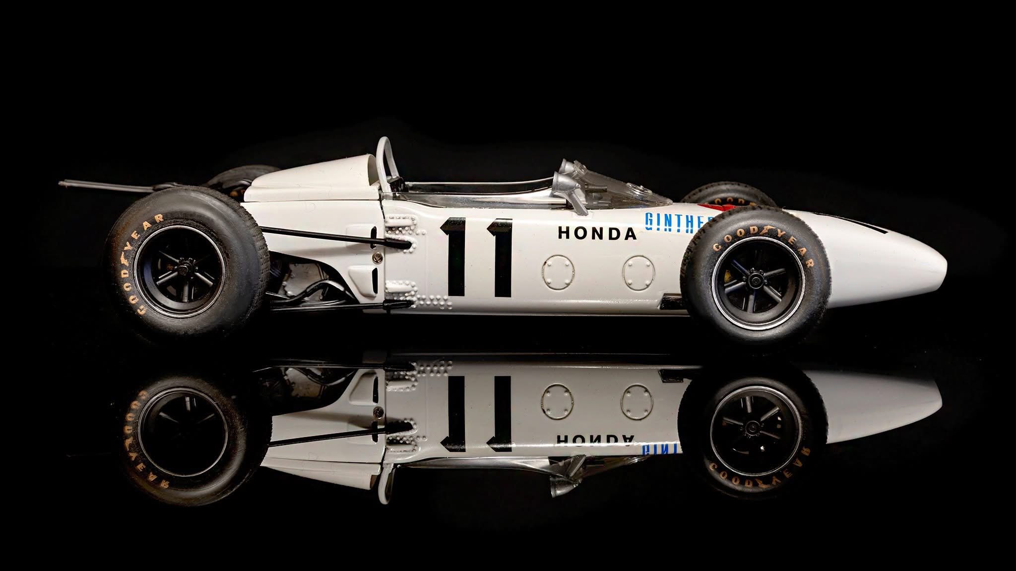 Finished the Honda F-1 RA 272 Winner of the 1965 Mexico GP