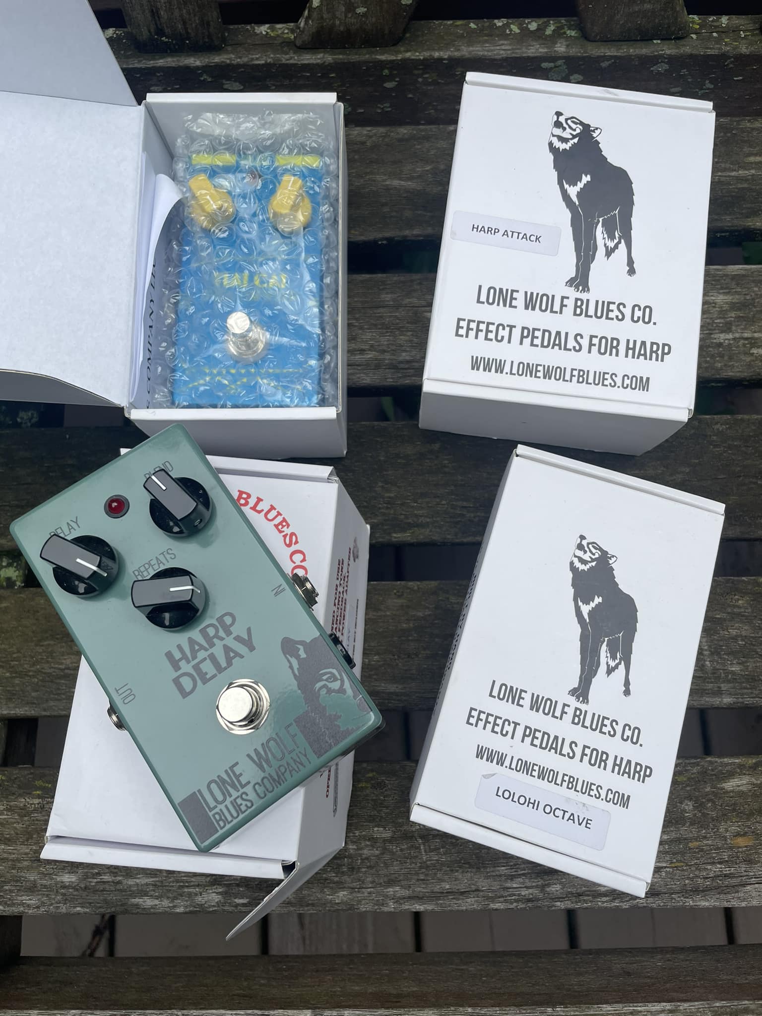 What do you think of Lone Wolf Blues Company LLC pedals for harmonica?