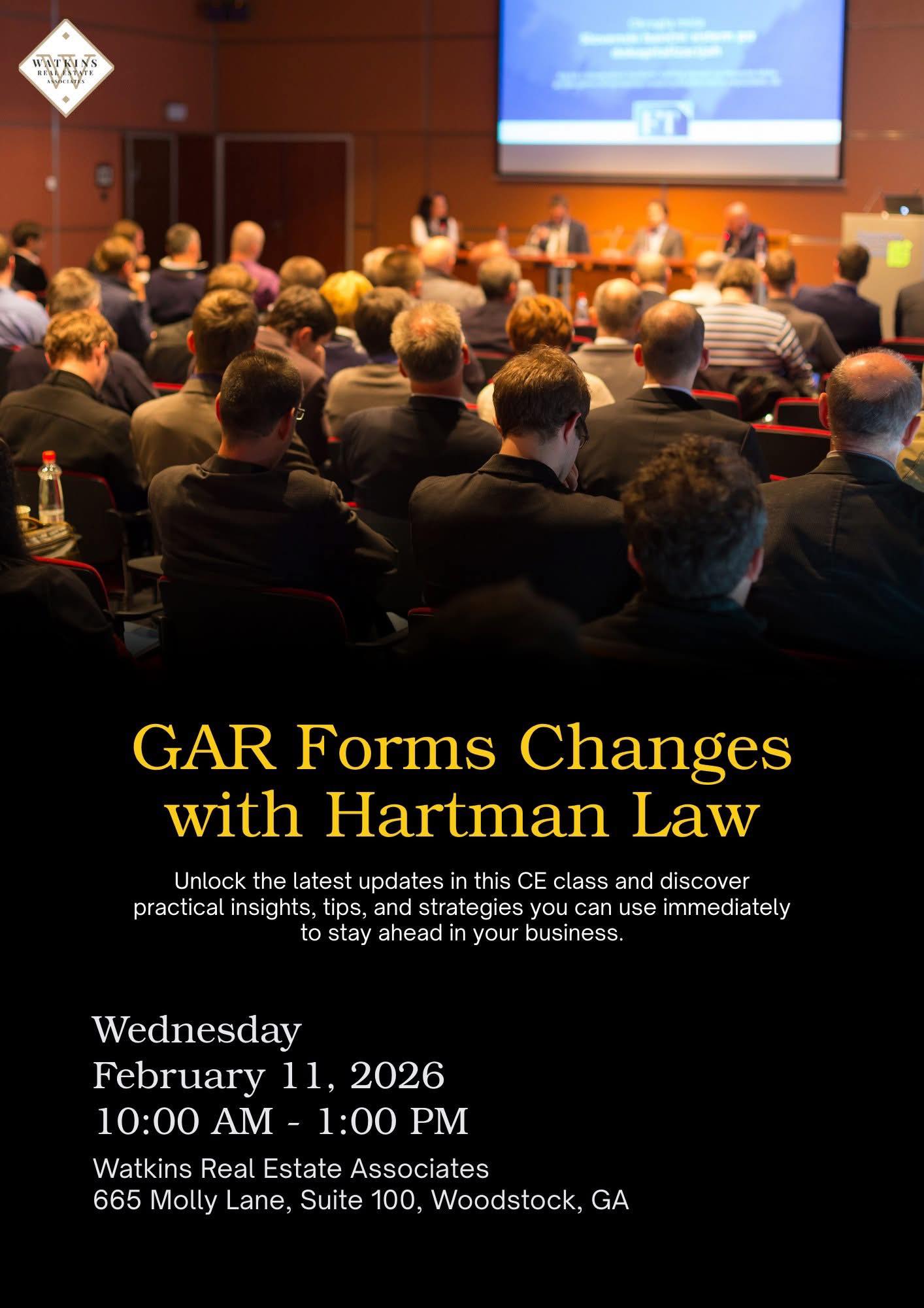 Carl - 📄 CE CLASS: GAR FORMS CHANGES WITH HARTMAN LAW - This Wednesday ...