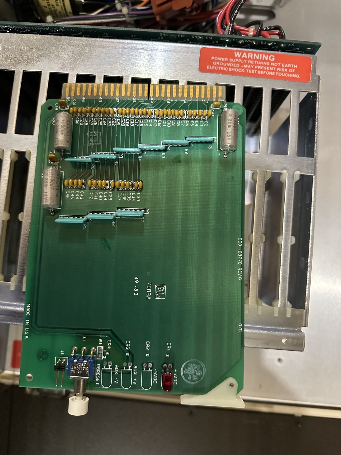 10 processor STD bus TurboDOS 1.4 system with Z80 slaves