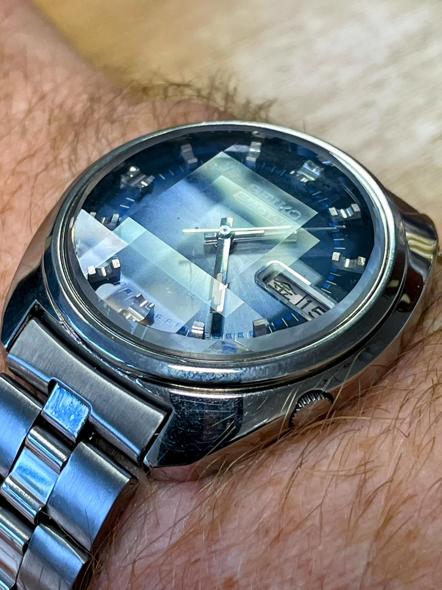Todays choice 1973 (I was 1) Seiko 7019-7210. I restored this one 