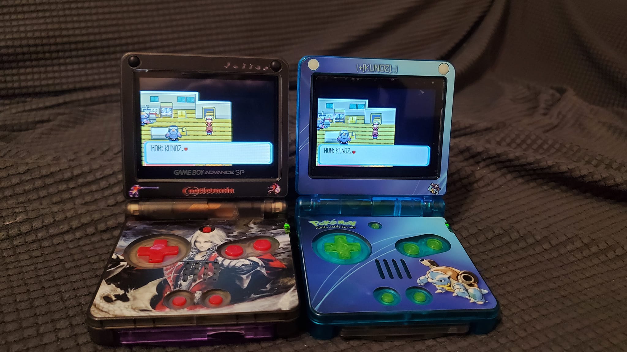 Castlevania is IPS, Pokemon is LCD