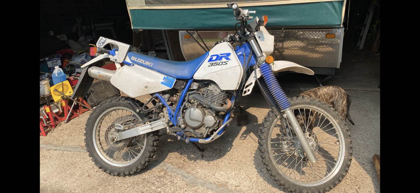 What is a good price for a 1990 Suzuki DR350?