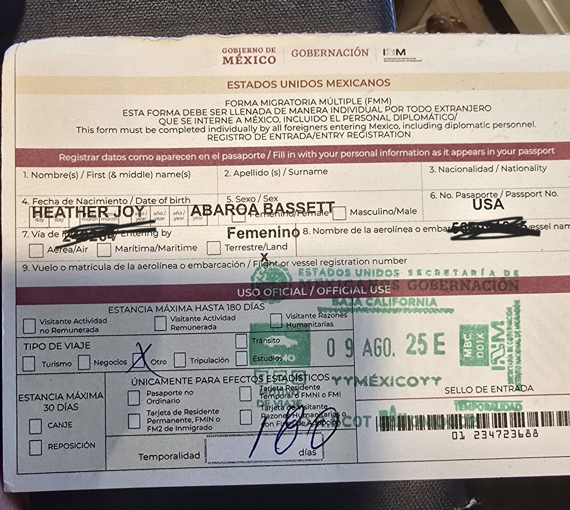 Do I need a new FMM for Mexico? | Tijuana, Baja California
