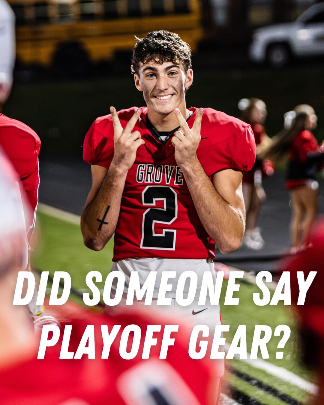 Grove Ridgerunner Football Booster | 🏈 Playoff Gear Pickup Info | Facebook