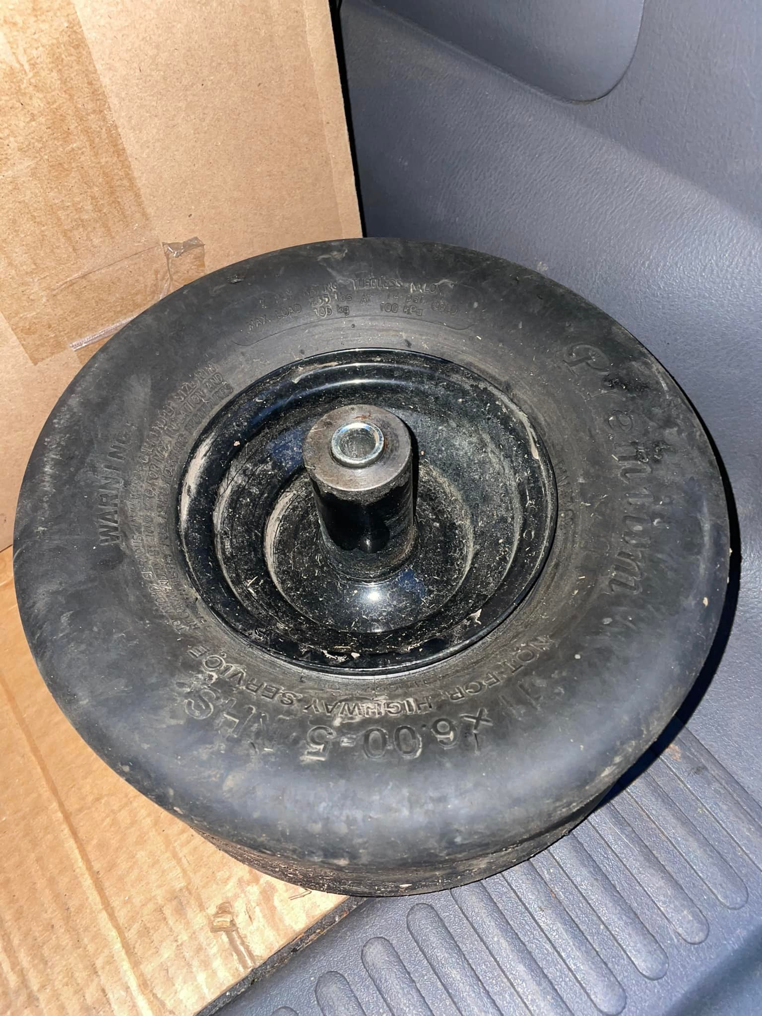 5 inch diameter RIM WHEEL for Zero Turn Riding Lawn Mower Deck 5x3 use 11x4.00-5