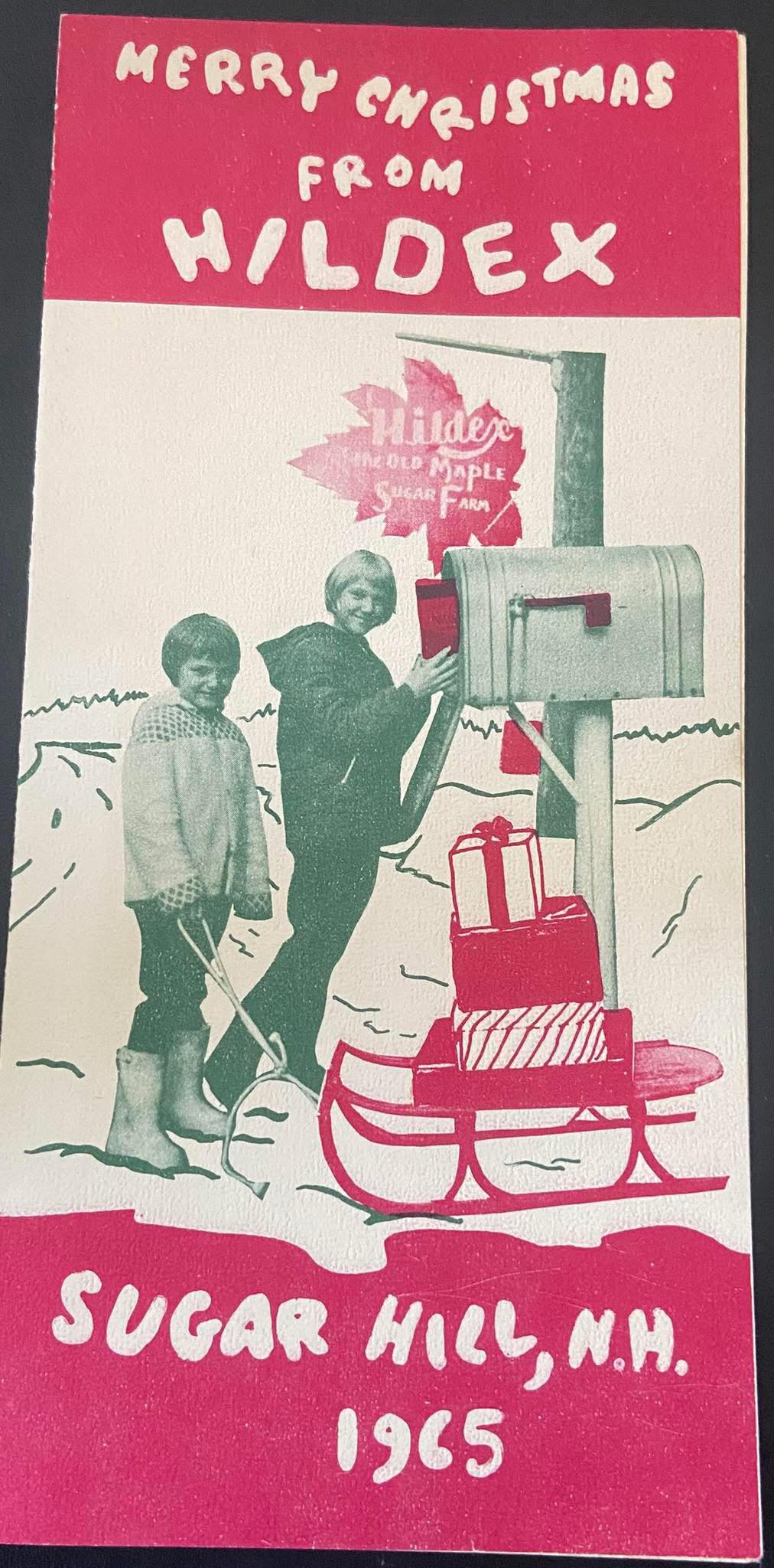 Deborah - One of my sister’s friend’s dug this old brochure up! Mom ...