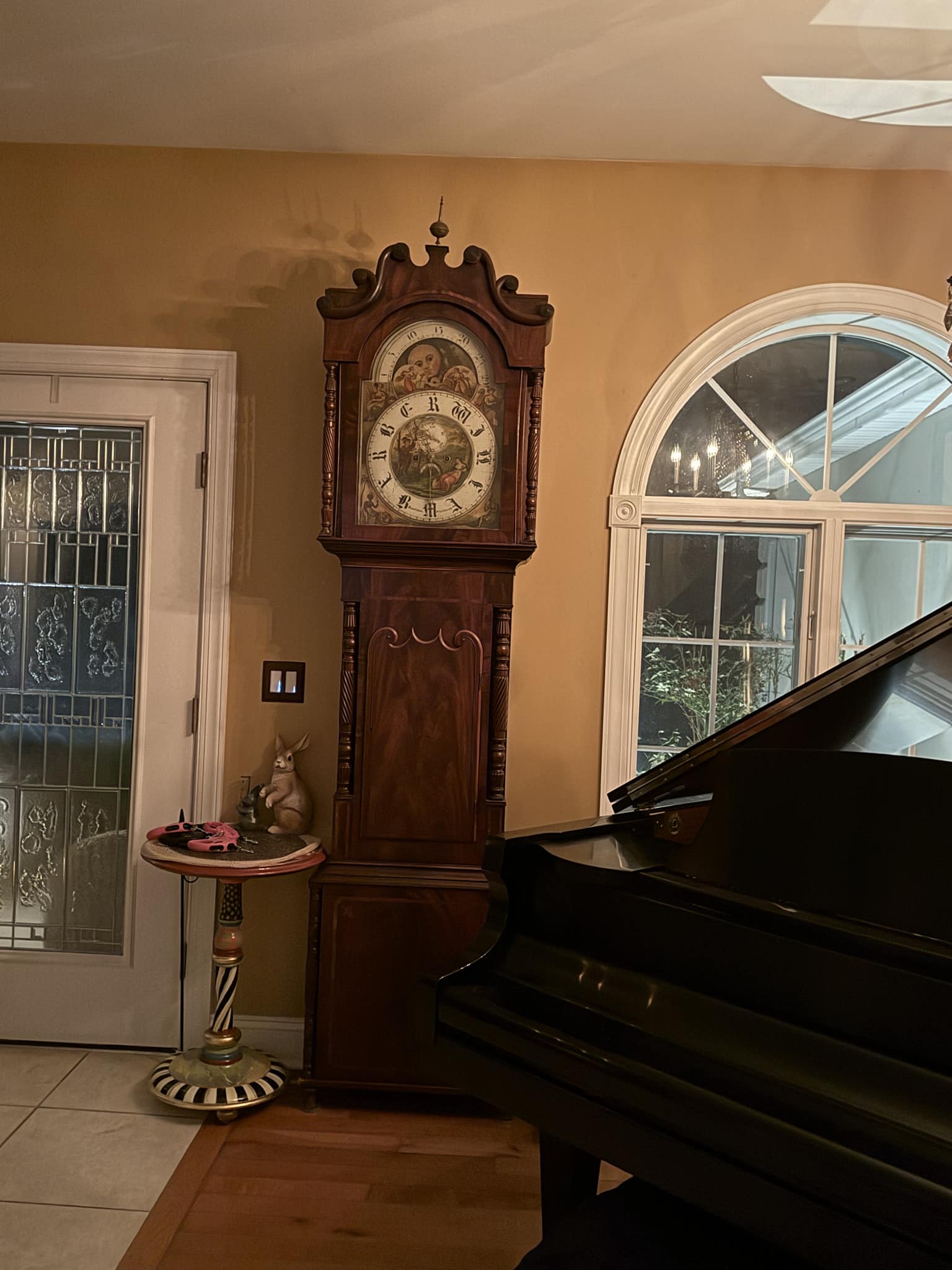 What is the history of this grandfather clock?