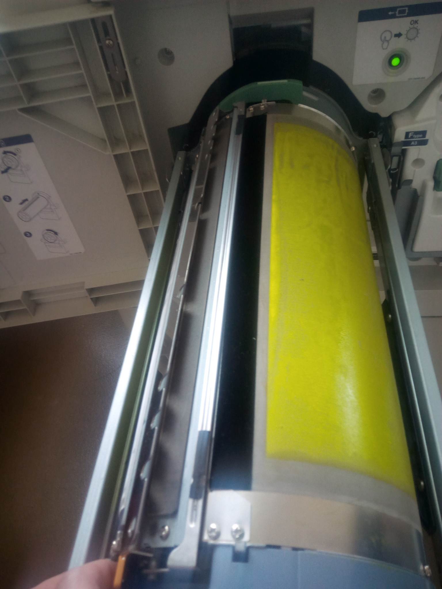 Riso MZ 770E error A16-525 and touchscreen issues