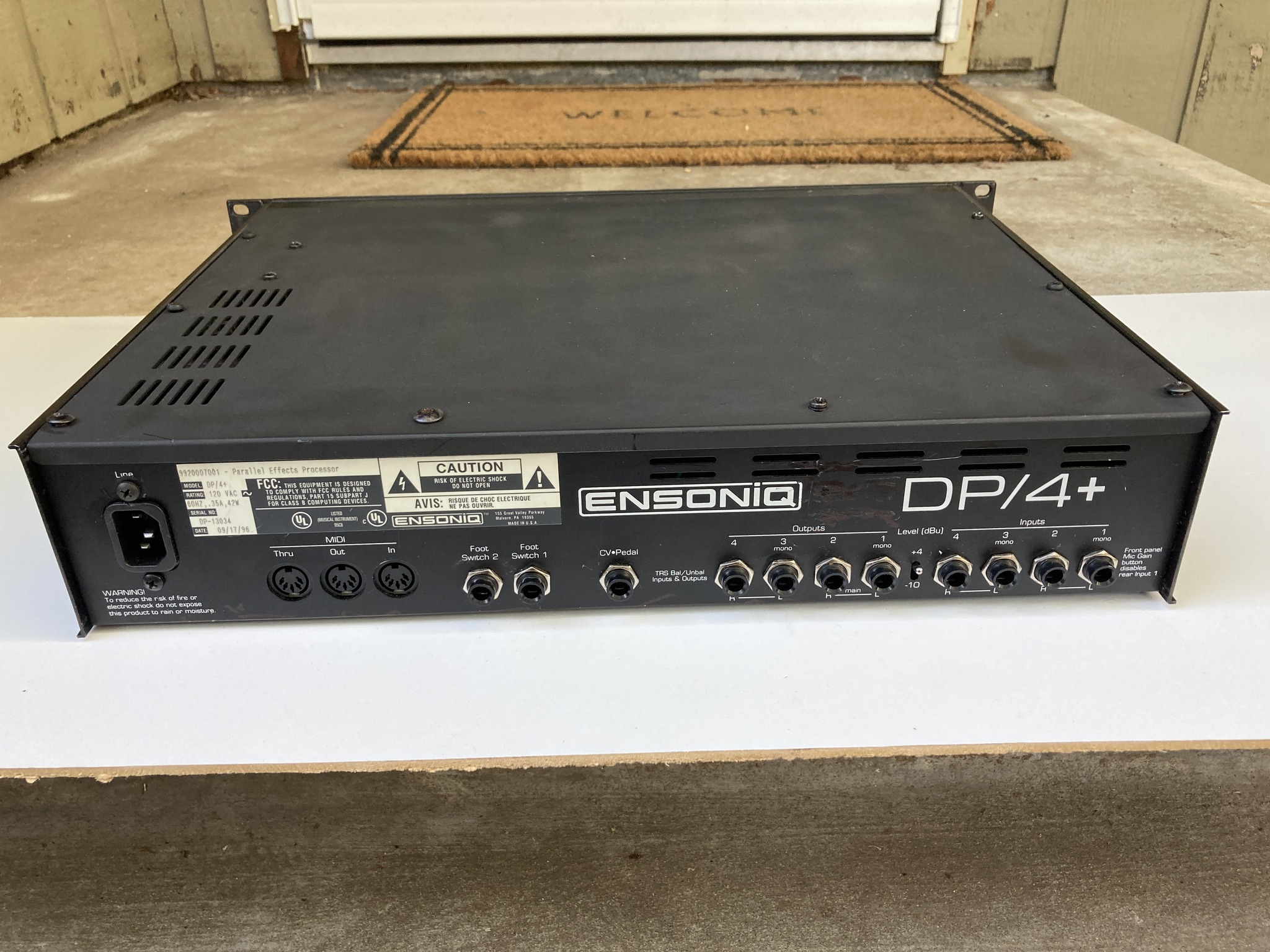 Ensoniq DP/4 Digital Effects Processor for Sale