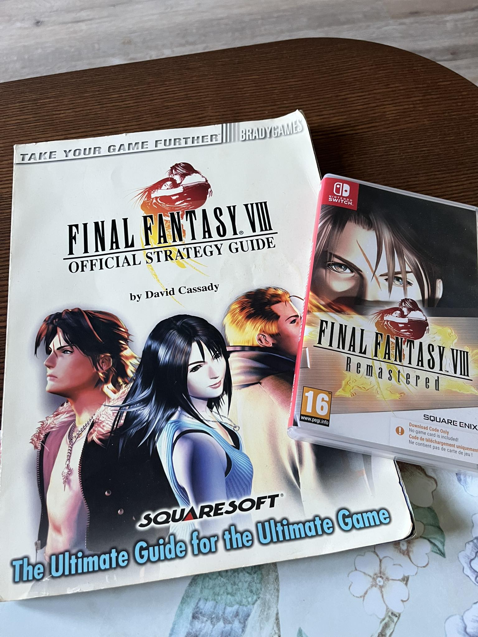 Jeu Final Fantasy VIII - PlayStation 1 - Version Platinum Allemande, Bon état Complet