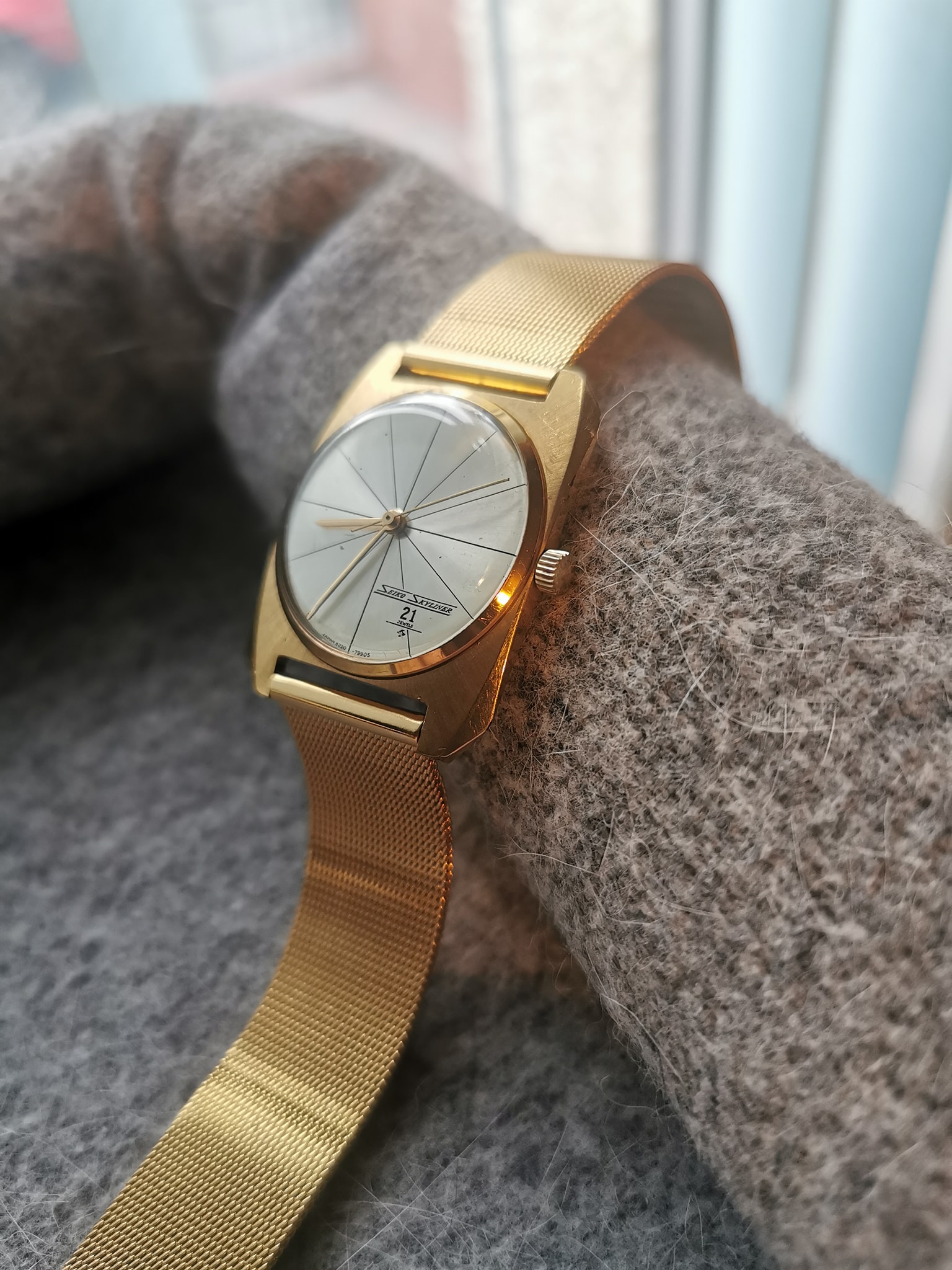 Vintage Seiko Skyliner watch for sale