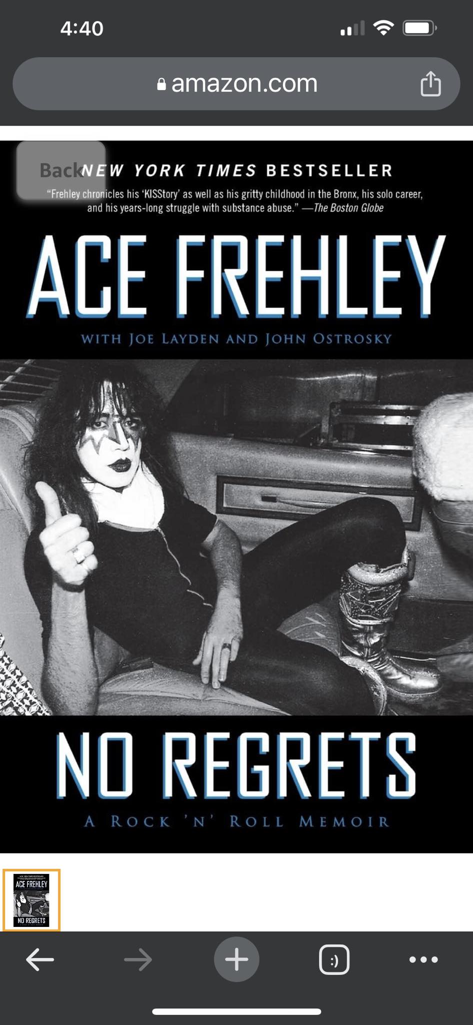 From the book “Into the Void…with Ace Frehley”