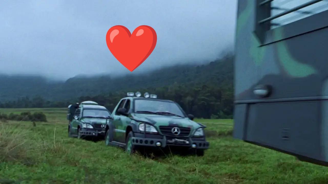 Jurassic Park movie vehicles