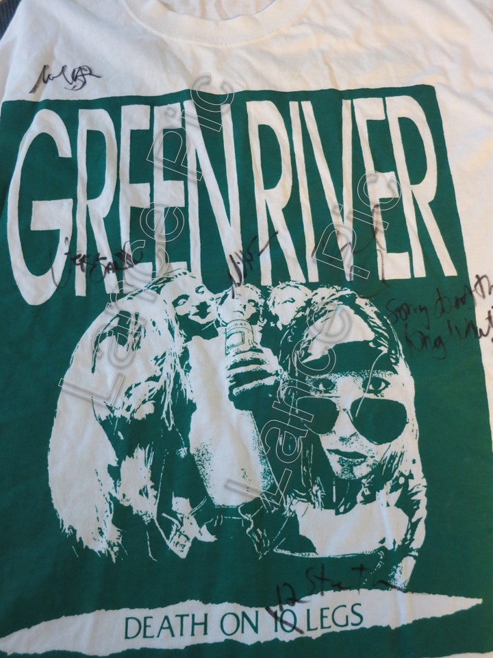 GREEN  DEATH ON 10 LEGS Tシャツ Green River Death On 10 Legs.. Ride The F Ing Six Pack! Steve