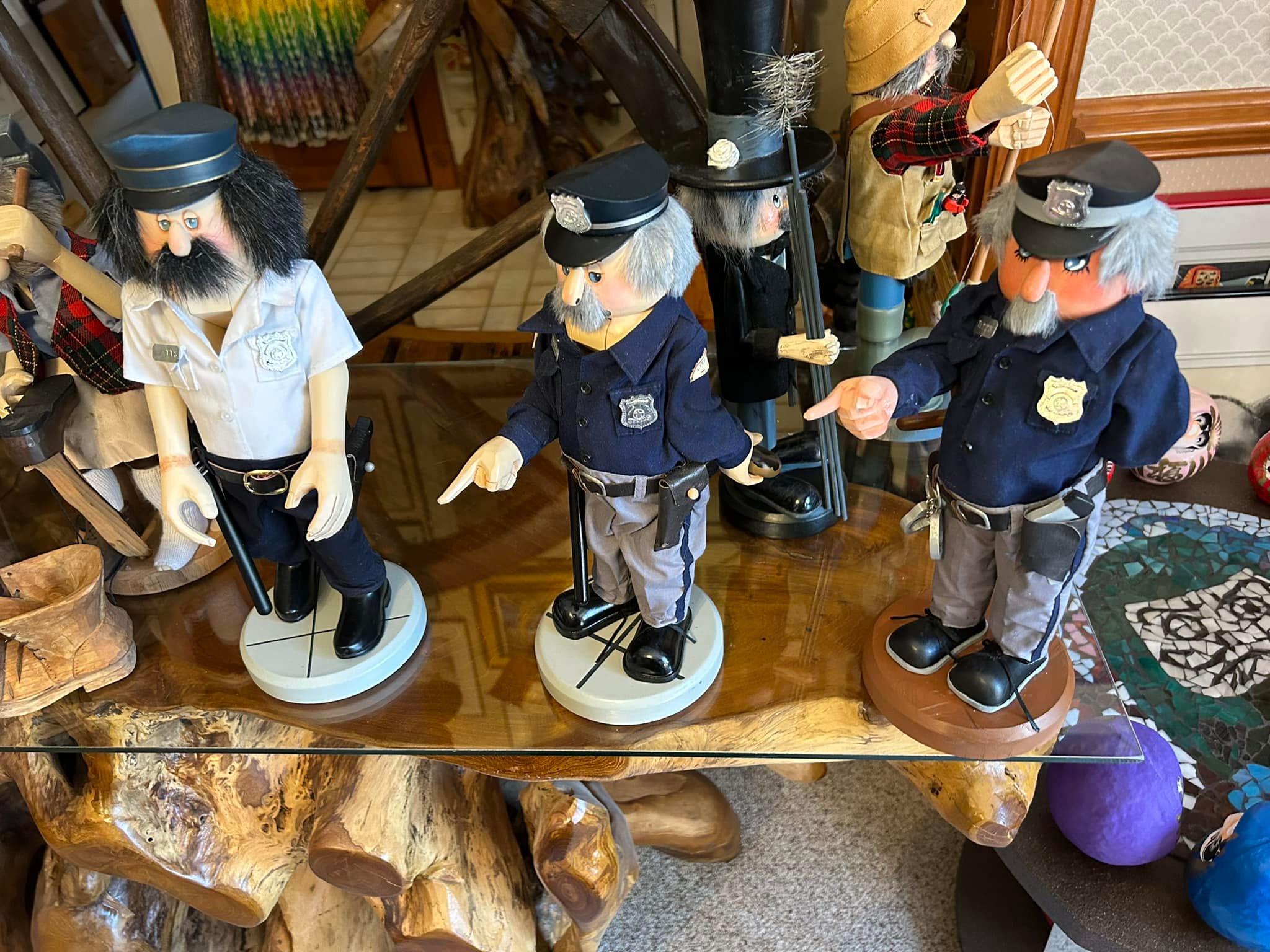 Here are a bunch of Zims nutcrackers I've finished rehabbing