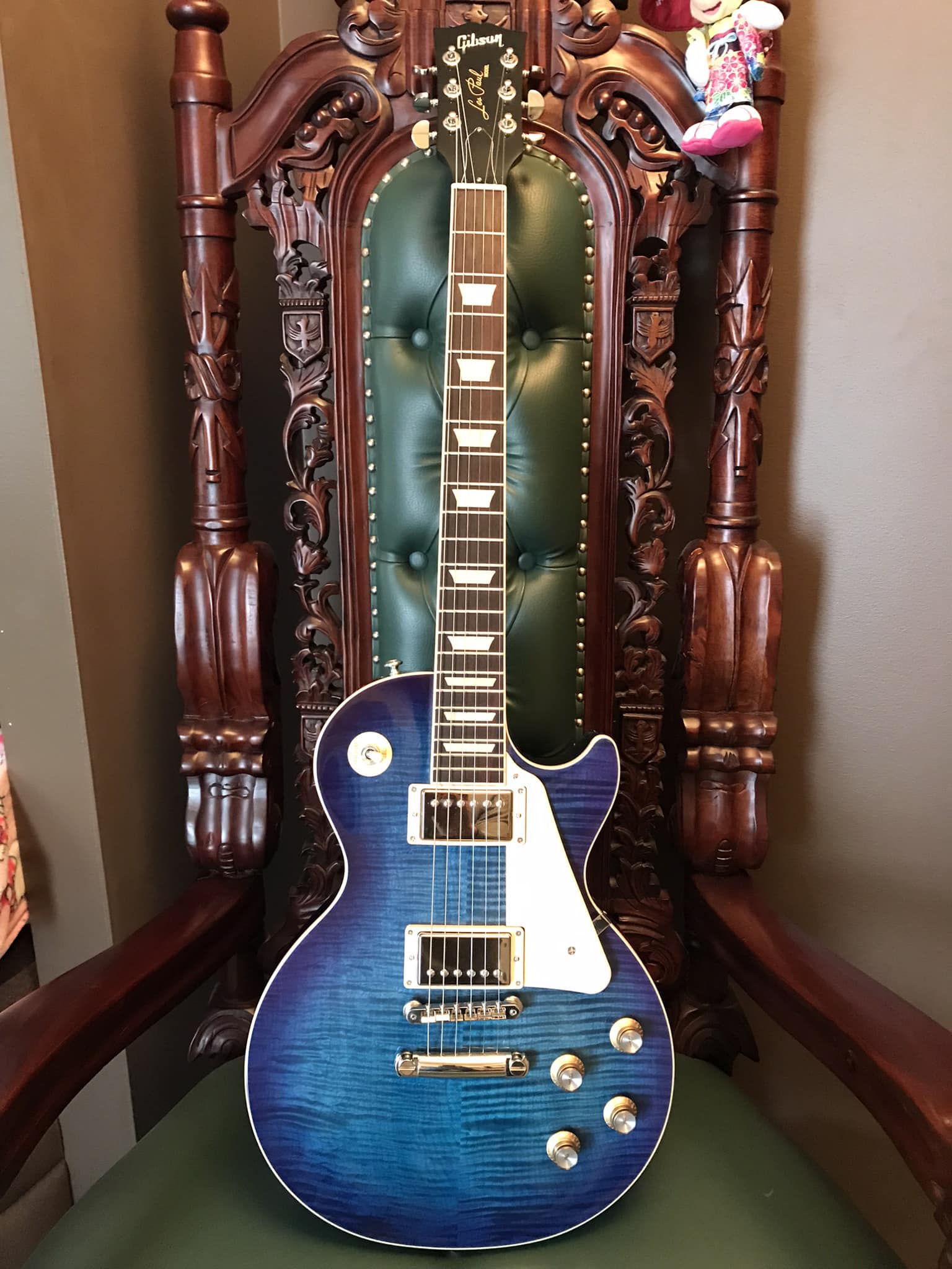 Gib Sunday. My Blueberry Burst Classic+AAA