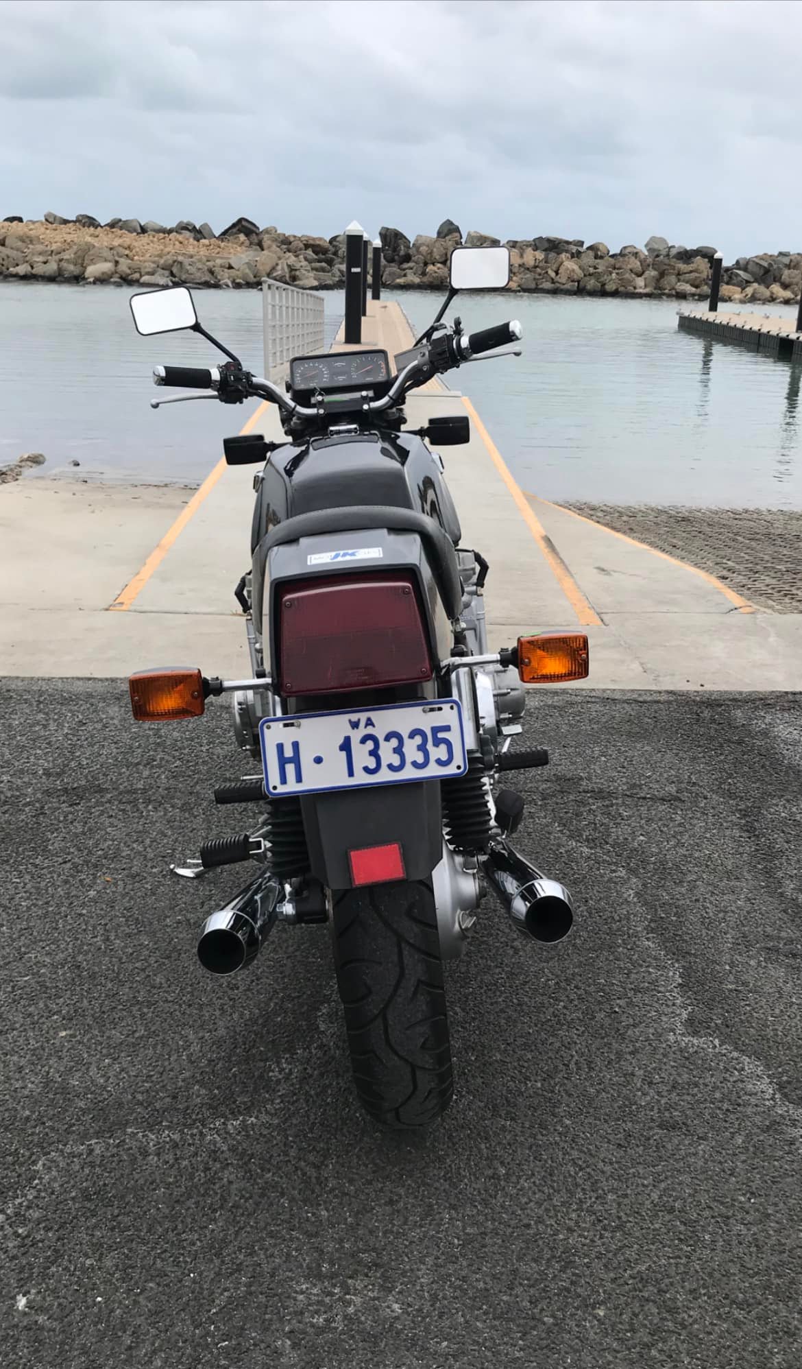 LOVELY big six-cylinder Z1300 Kawasaki has just listed out of