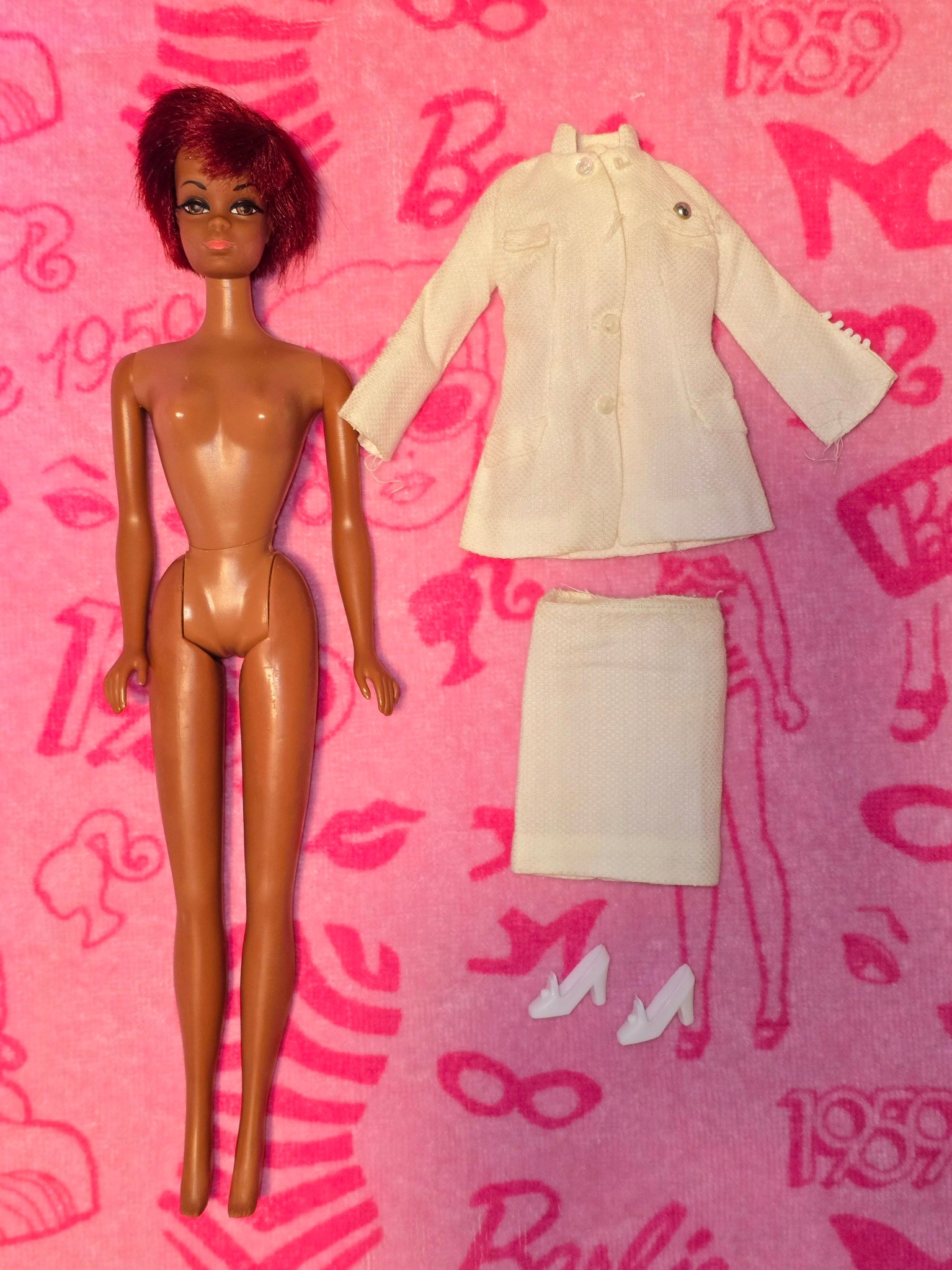Barbie Julia TNT Doll (1969) in Patio Party #1692 (1967)