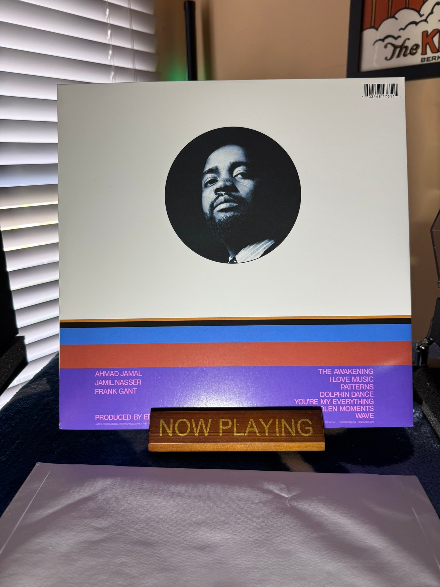 The Ahmad Jamal Trio's 1970 album The Awakening on vinyl