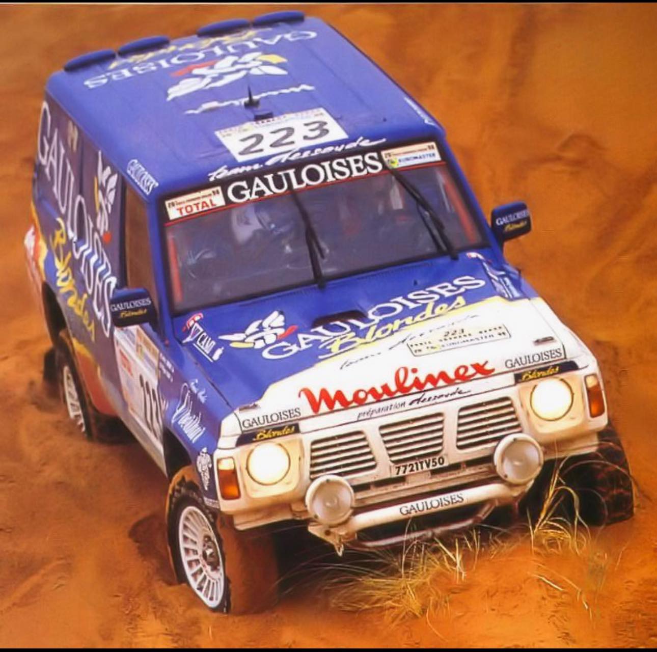 201 Jean-Pierre Fontenay/Gilles Picard Rally Granada-Dakar 1999