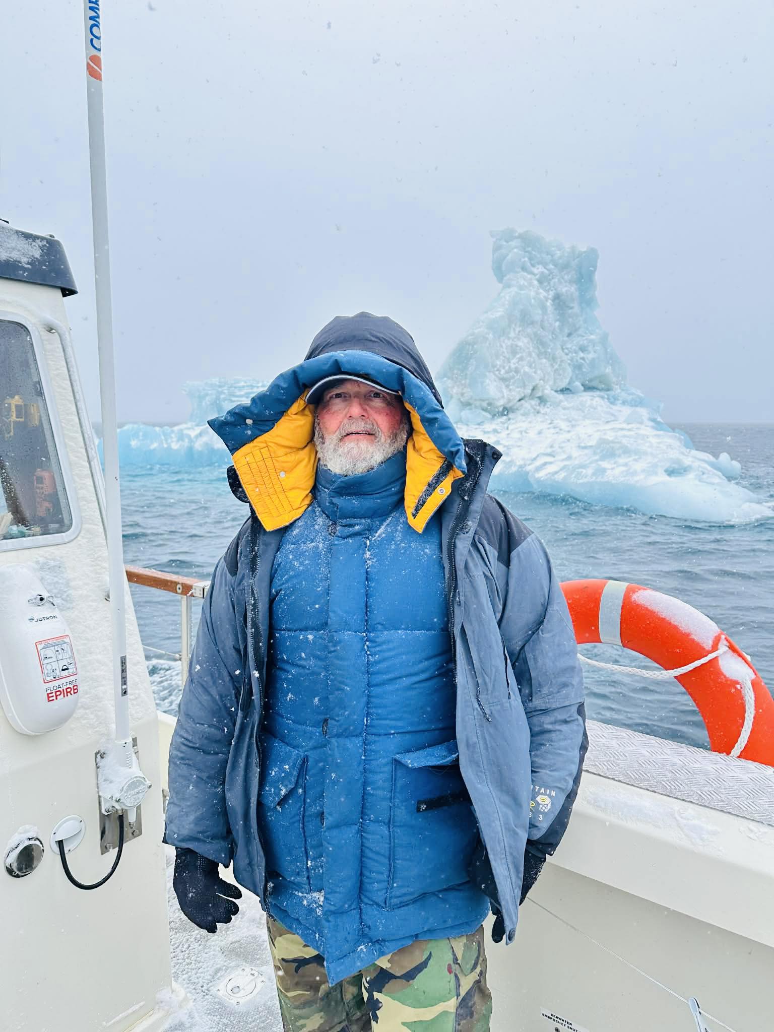 Wearing my 1976 North Face Brooks Range parka 50 years later