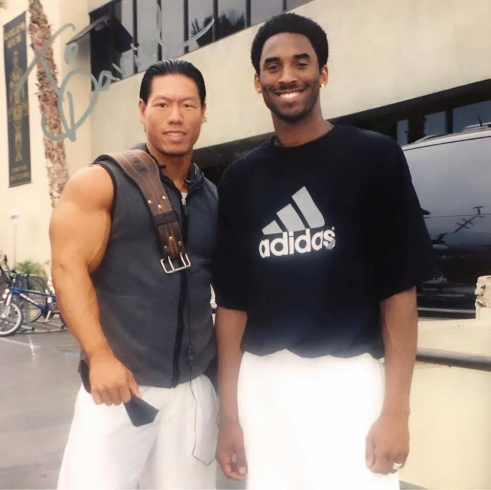 Manny Reyes Jr. - BOLO YEUNG’s SON DAVID YEUNG with KOBE... | Facebook