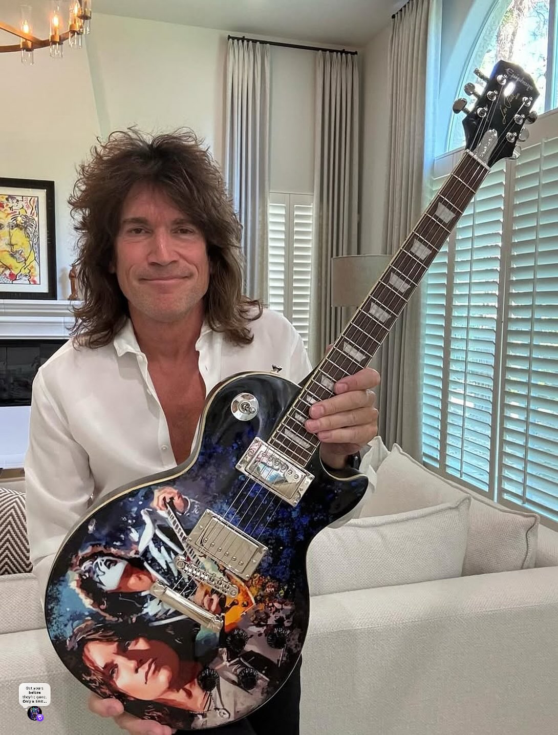 Tommy Thayer's custom Epiphone Les Paul guitars for sale