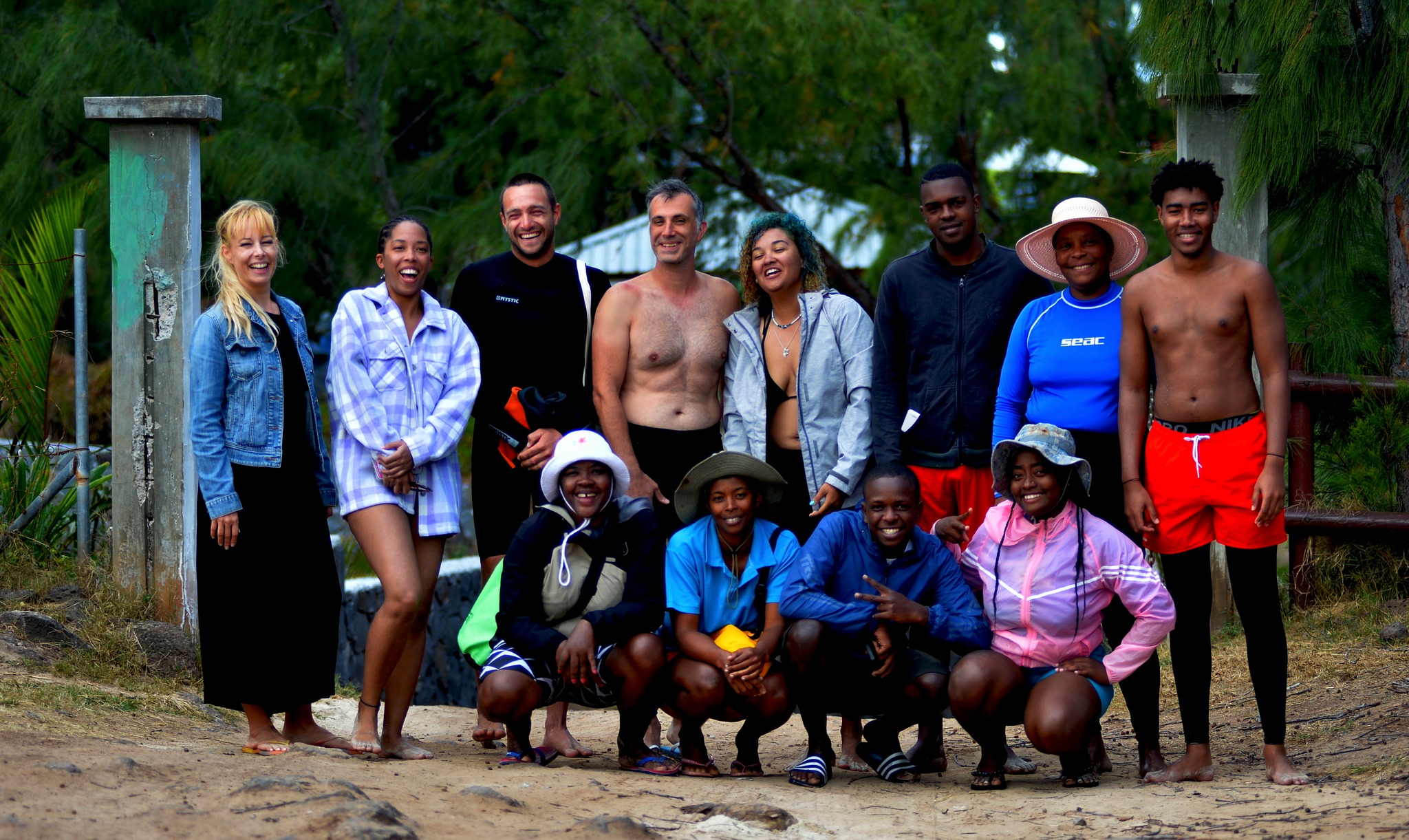 During the... - Coral Restoration Project - Shoals Rodrigues