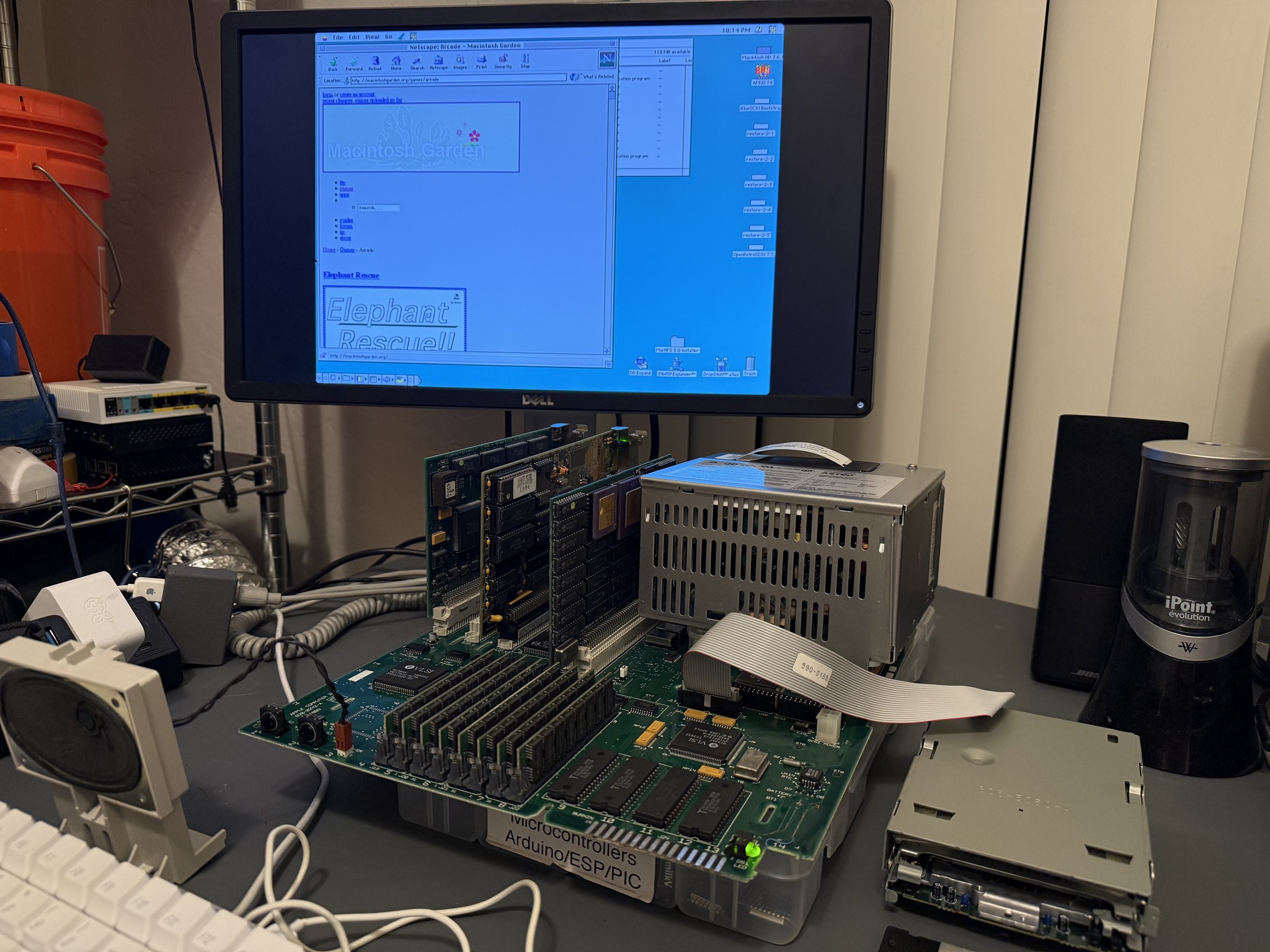 Restoring a Macintosh IICI computer