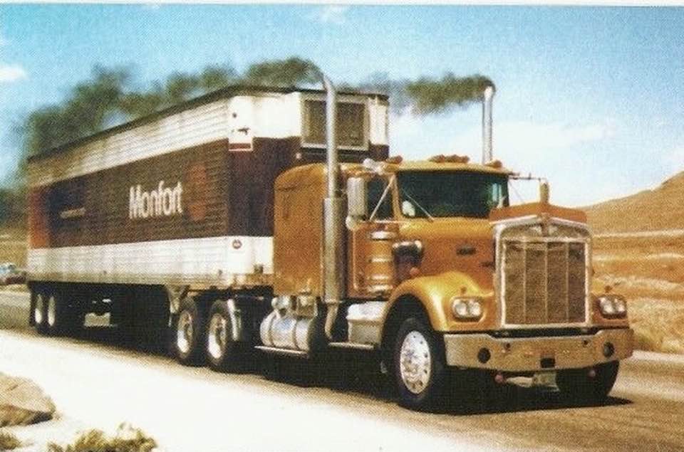Kenworth W900, “Monfort Lane”. From Old Time Trucks magazine