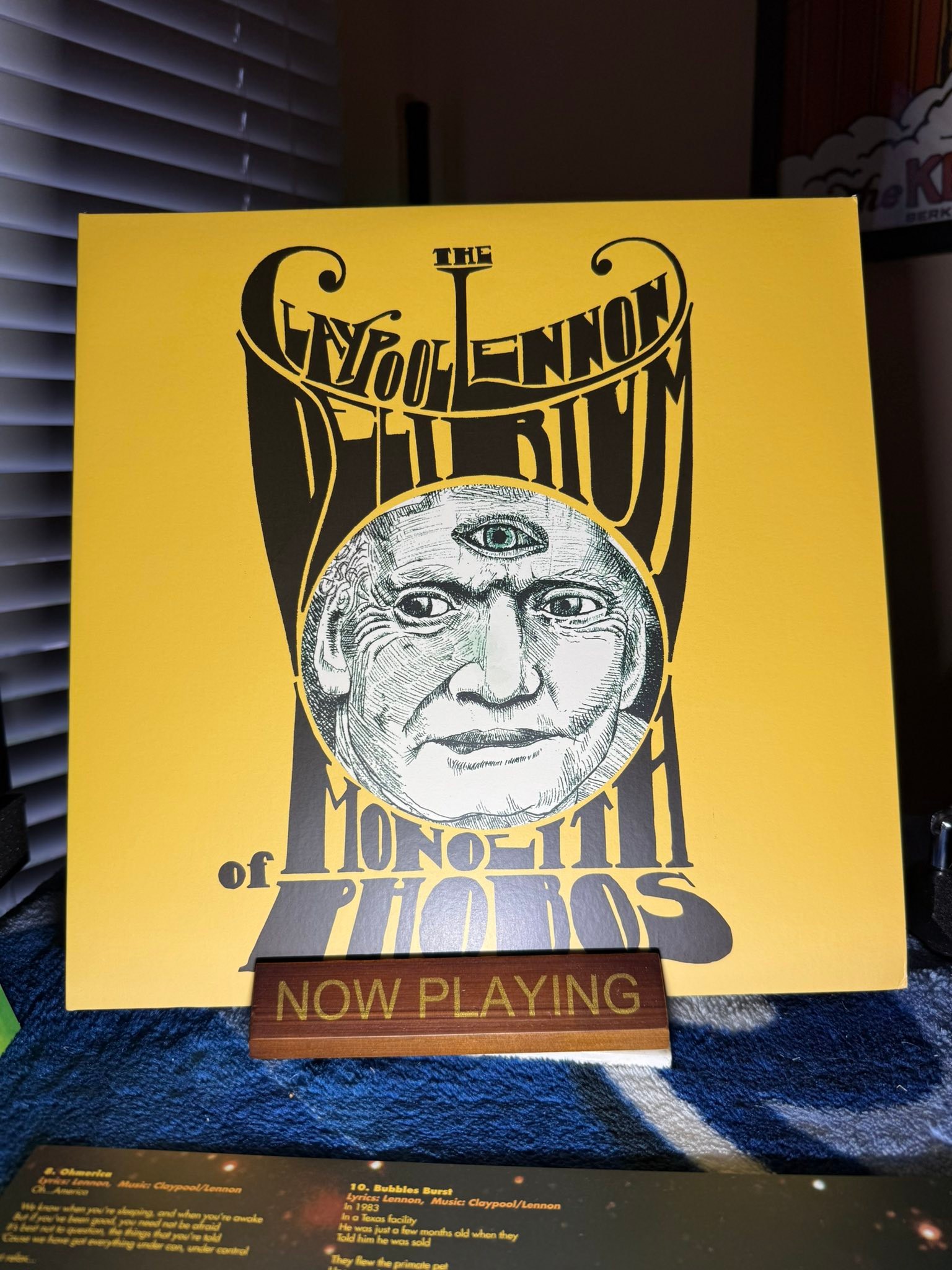 The Claypool Lennon Delirium's South of Reality on magenta vinyl