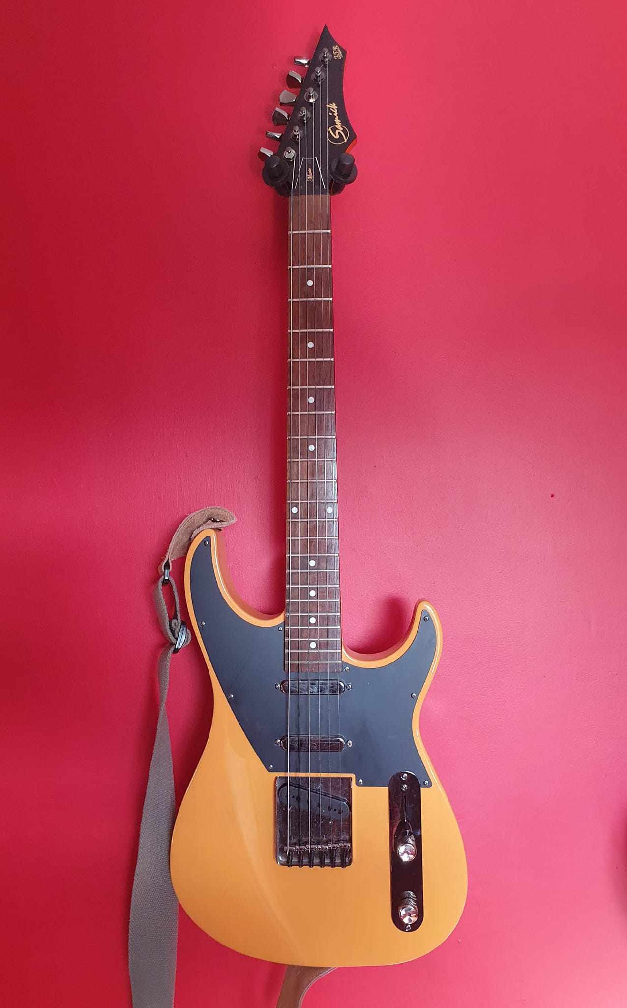 Picked up my first Samick guitar today. Lovely JTR MR-10 Marie