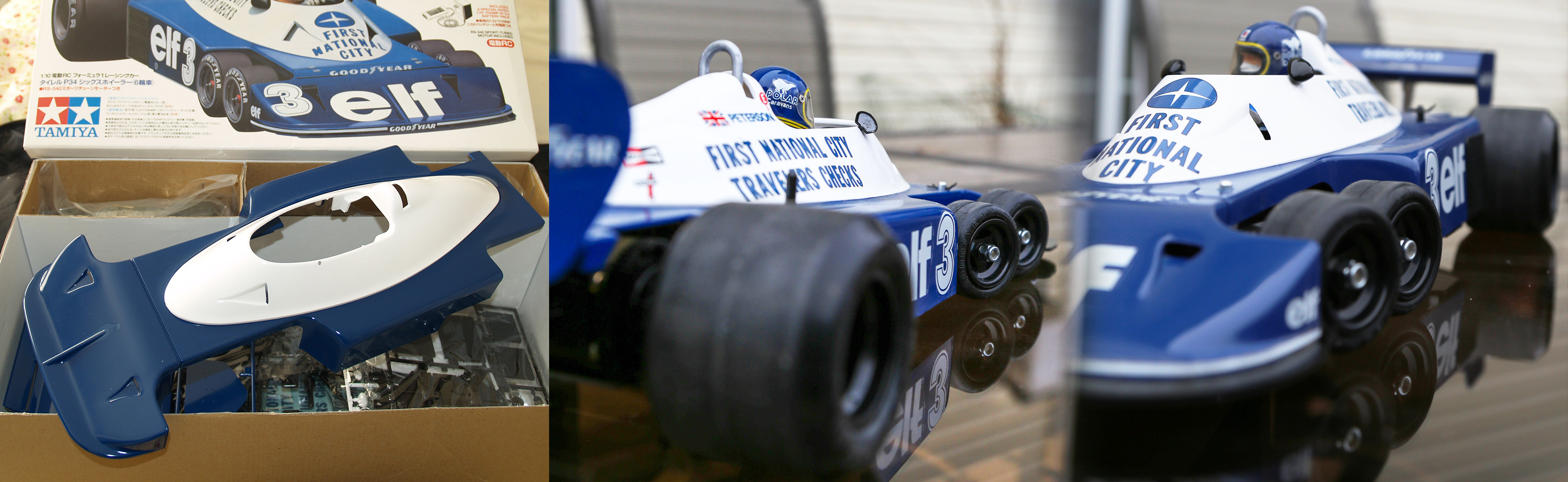 TYRRELL P34...1977... TAMIYA 1/20