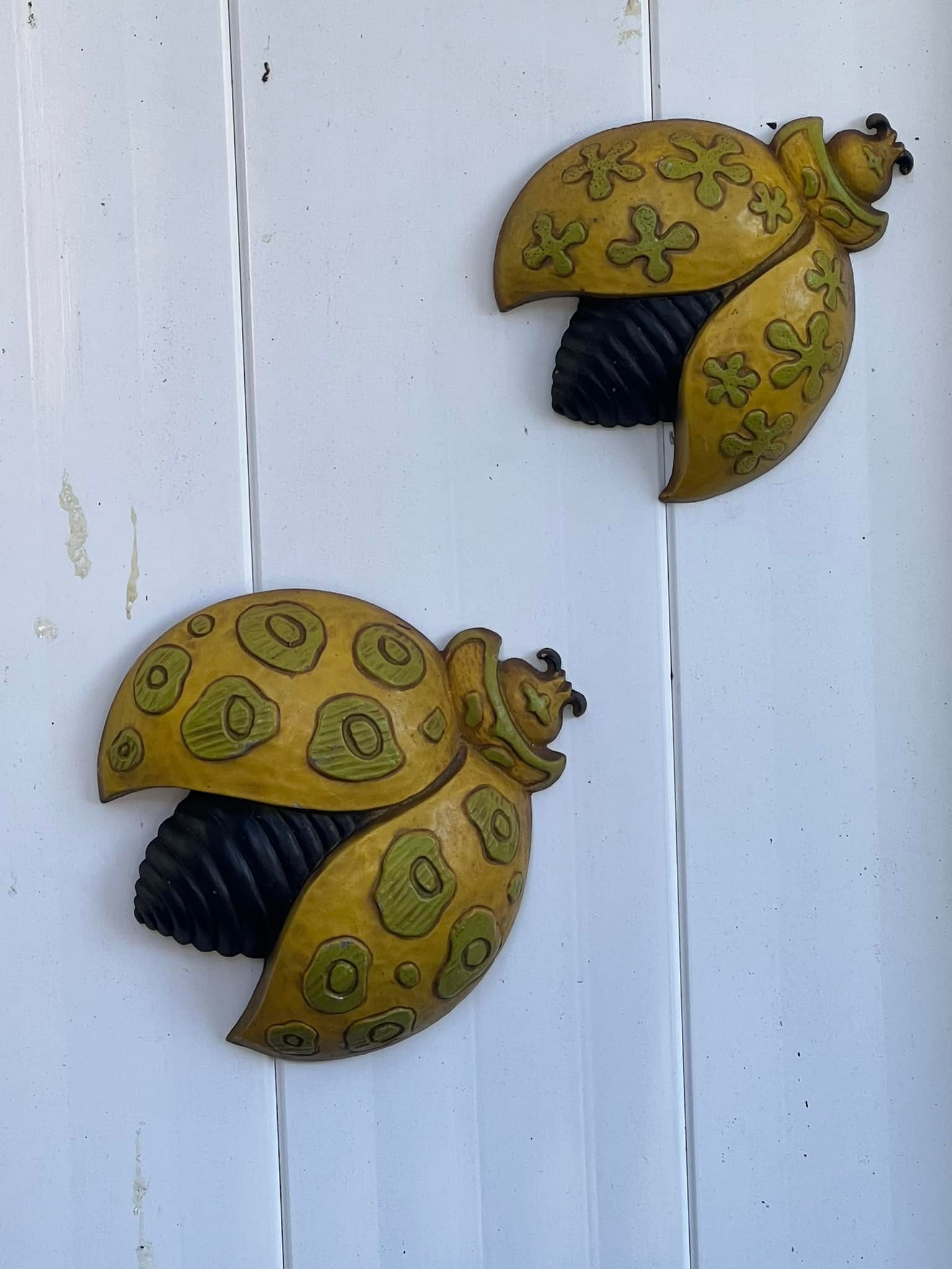 Vintage Sexton USA cast aluminum plaque found at thrift store